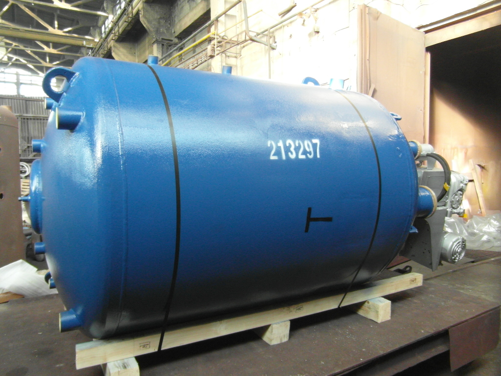  Batch-Type Agitated Reactor 3,800 L (1,000 gallons) Glasslined For Sale - IPP# 213297