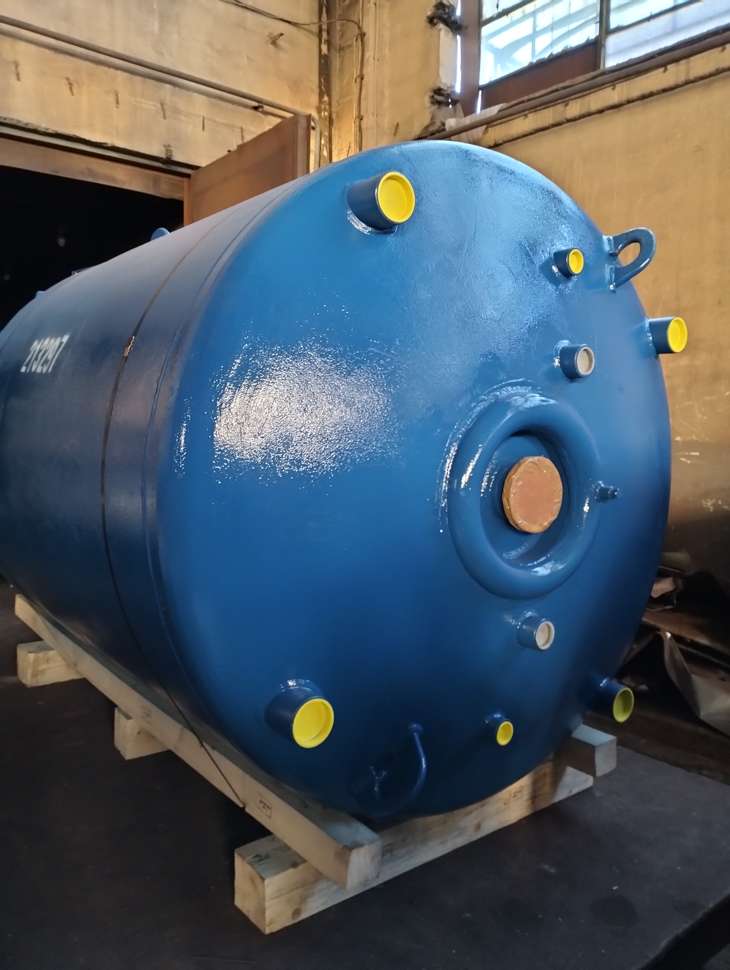  Batch-Type Agitated Reactor 3,800 L (1,000 gallons) Glasslined For Sale - IPP# 213297