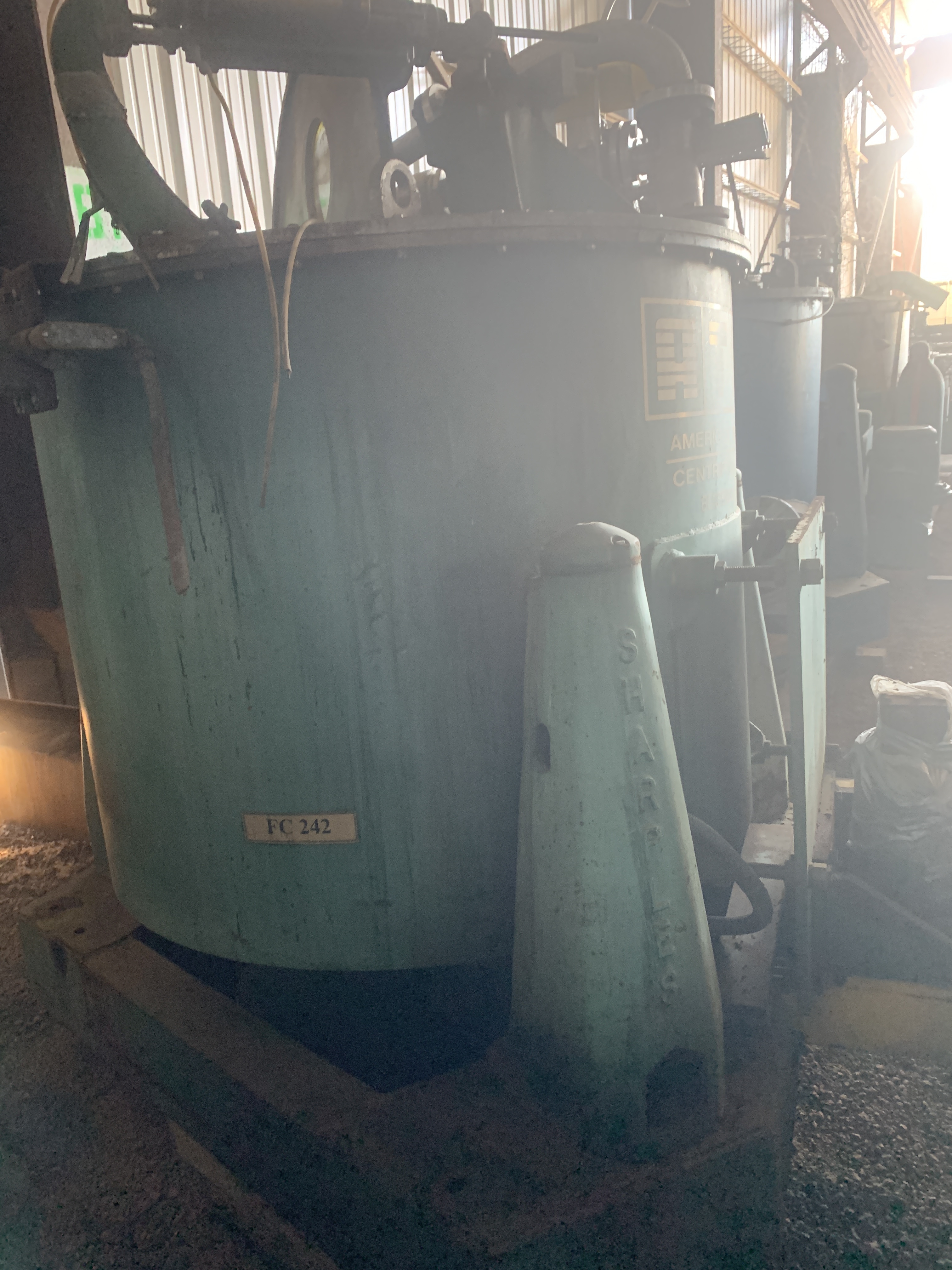 Stainless Steel 316 Sharples Auto Discharge-Bottom Centrifuge-Basket - IPP# 213357