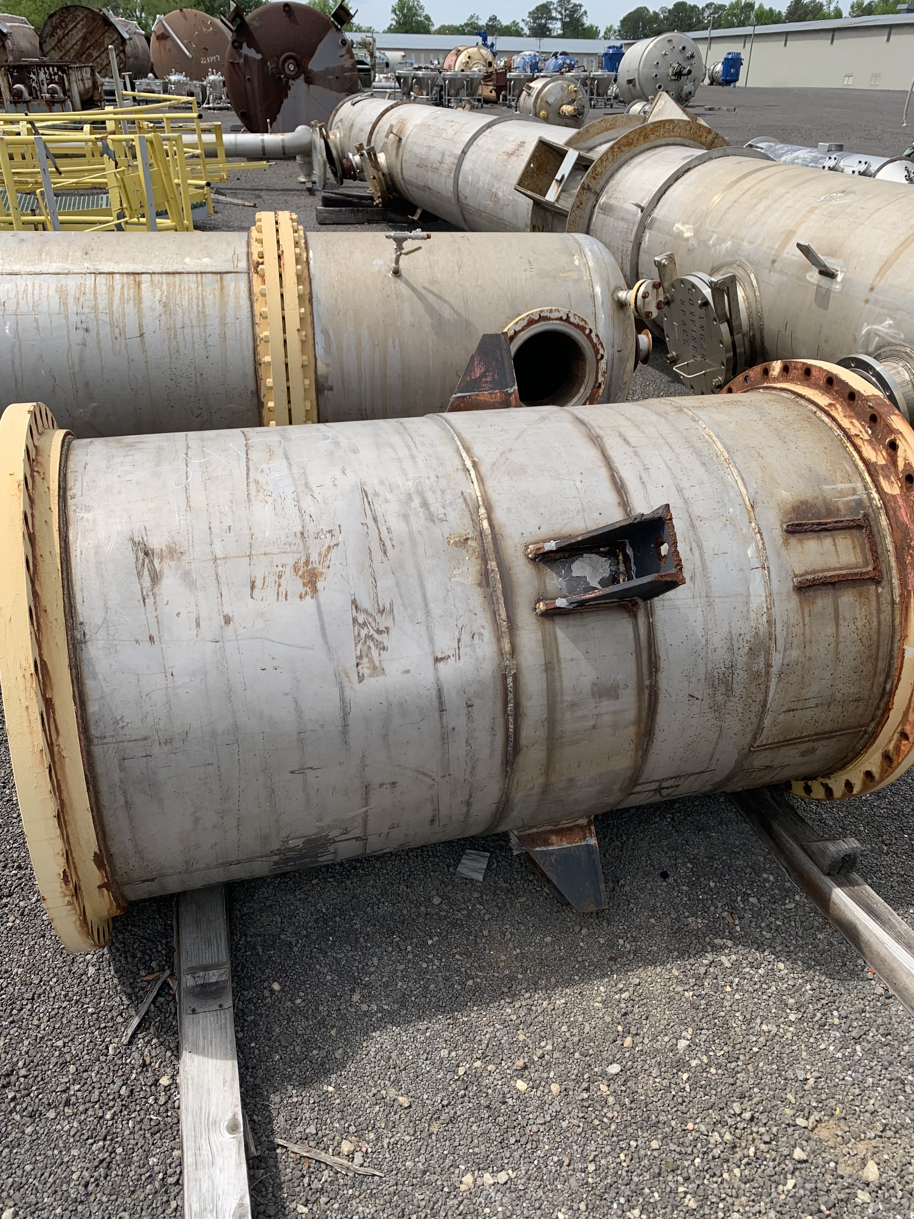 316  Stainless Steel Packed Column with 220 Sq.Ft. Overhead Condenser - IPP# 213312