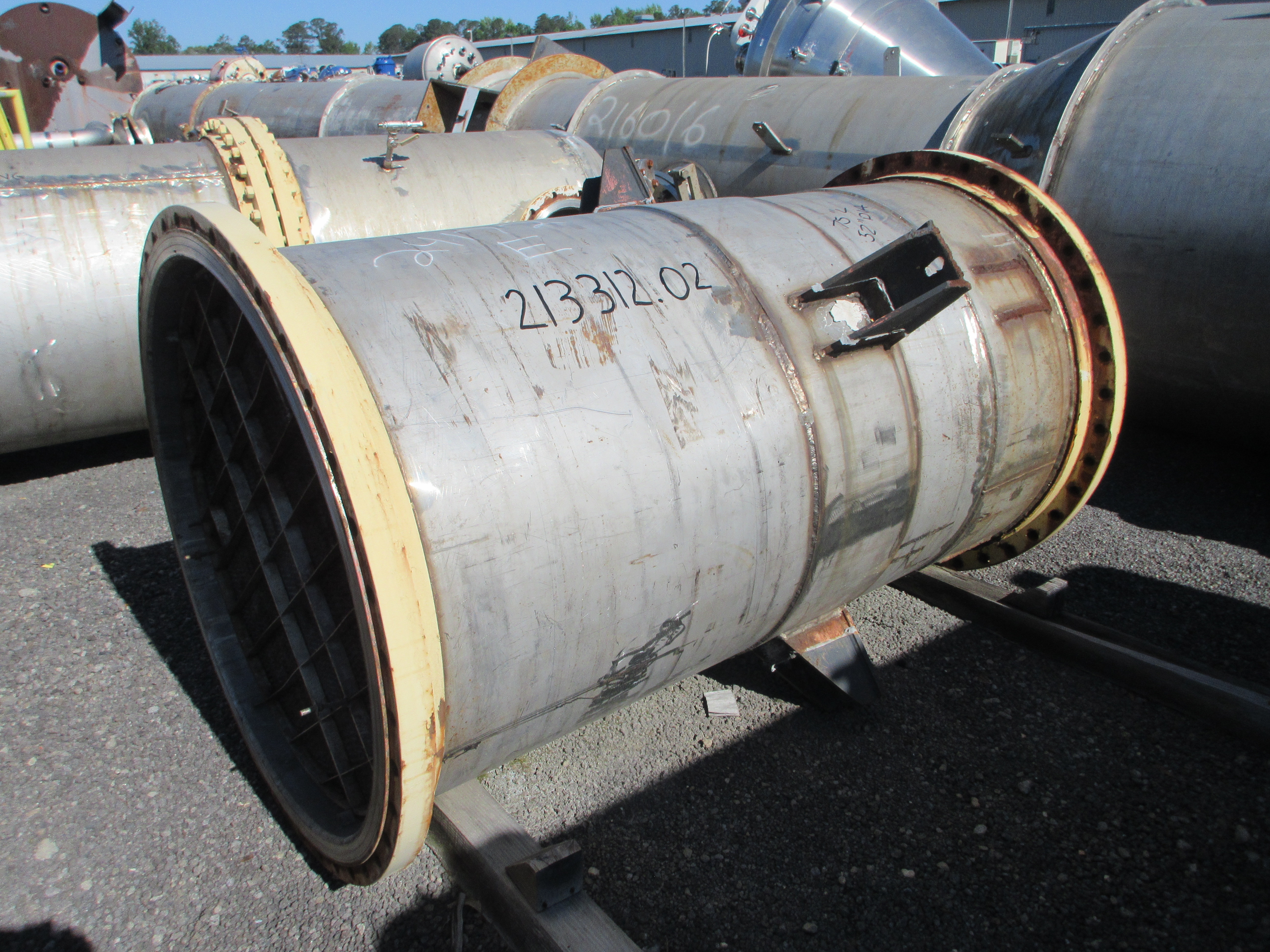 316  Stainless Steel Packed Column with 220 Sq.Ft. Overhead Condenser - IPP# 213312