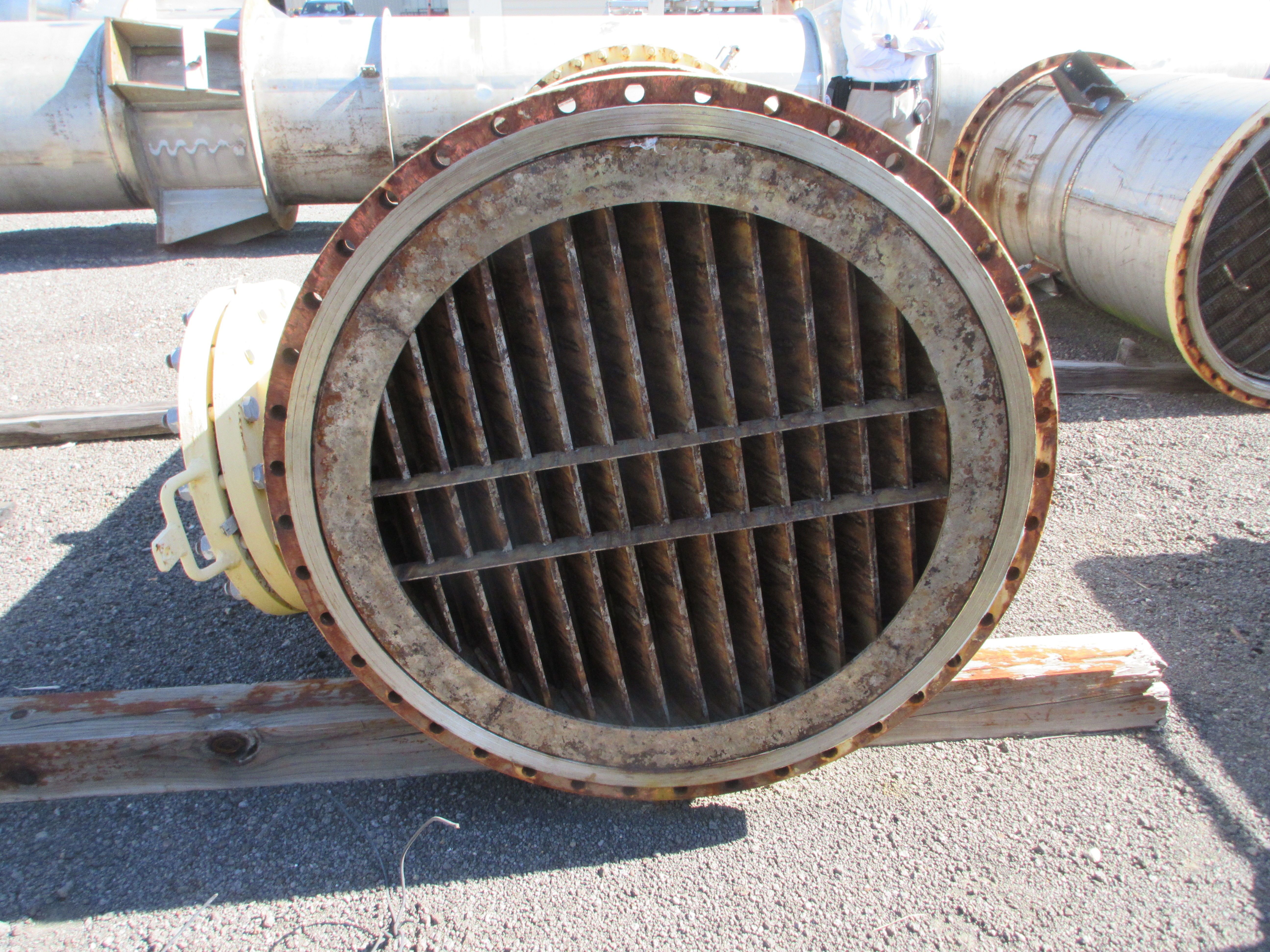 316  Stainless Steel Packed Column with 220 Sq.Ft. Overhead Condenser - IPP# 213312