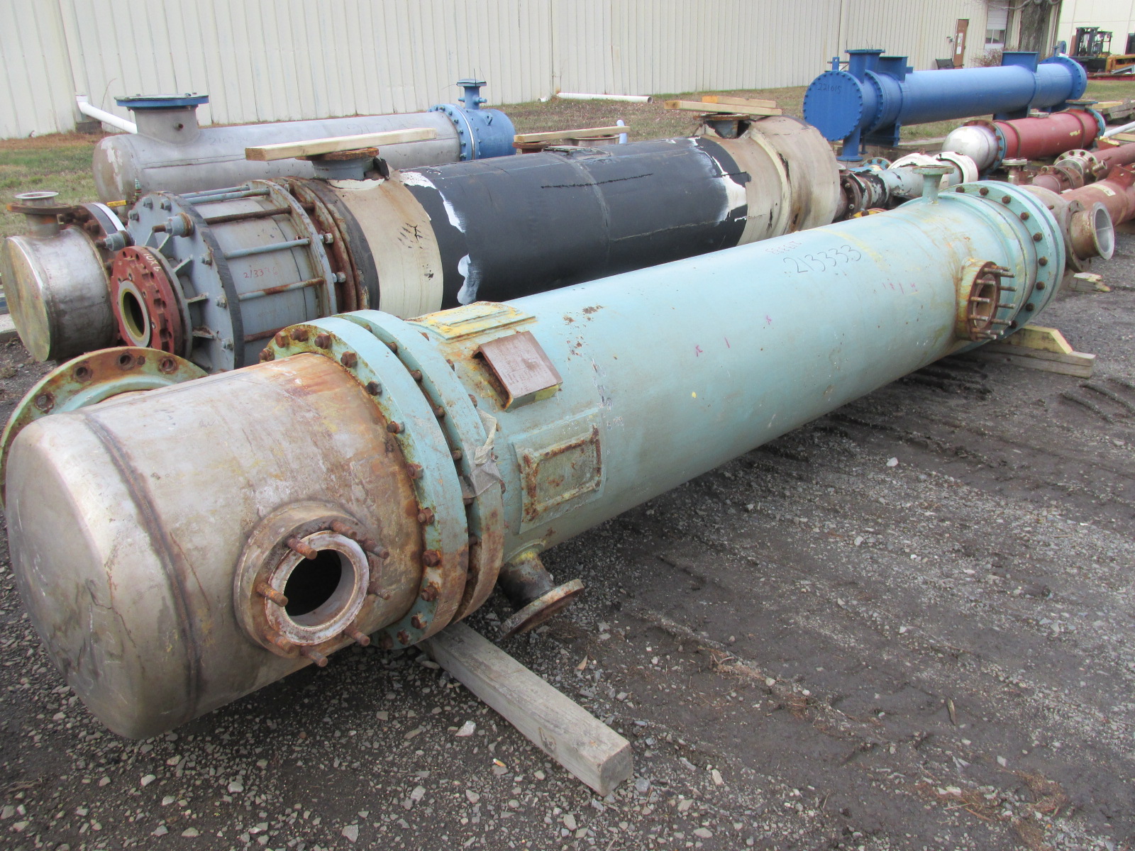 IPP# 213333, 74 m² (796 ft²)  Hastelloy - C276 Shell and Tube Heat Exchanger For Sale