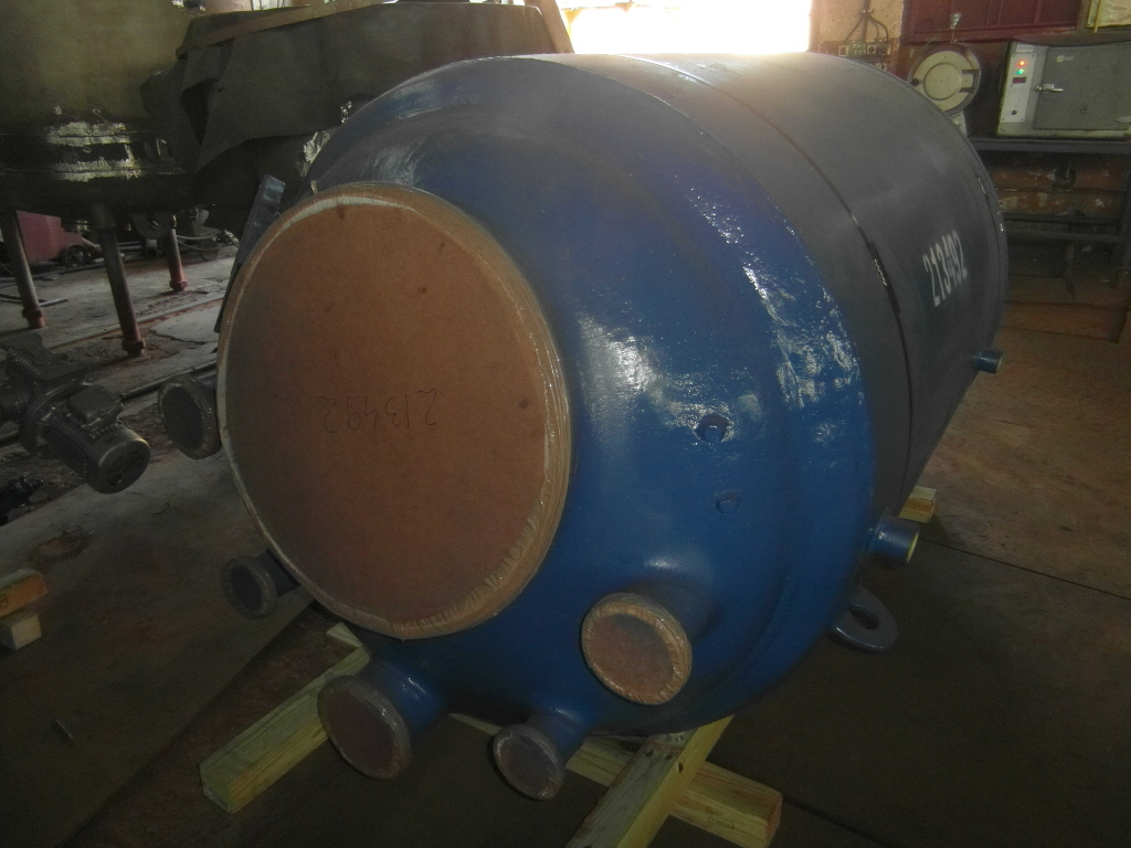 IPP# 213492, 1,893 L (500 gallons)  Glasslined Batch-Type Agitated Reactor For Sale