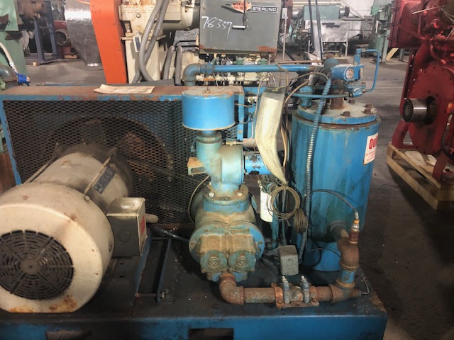 IPP# 213498, 192 m3/h (113 CFM)  Carbon Steel Rotary Compressor For Sale