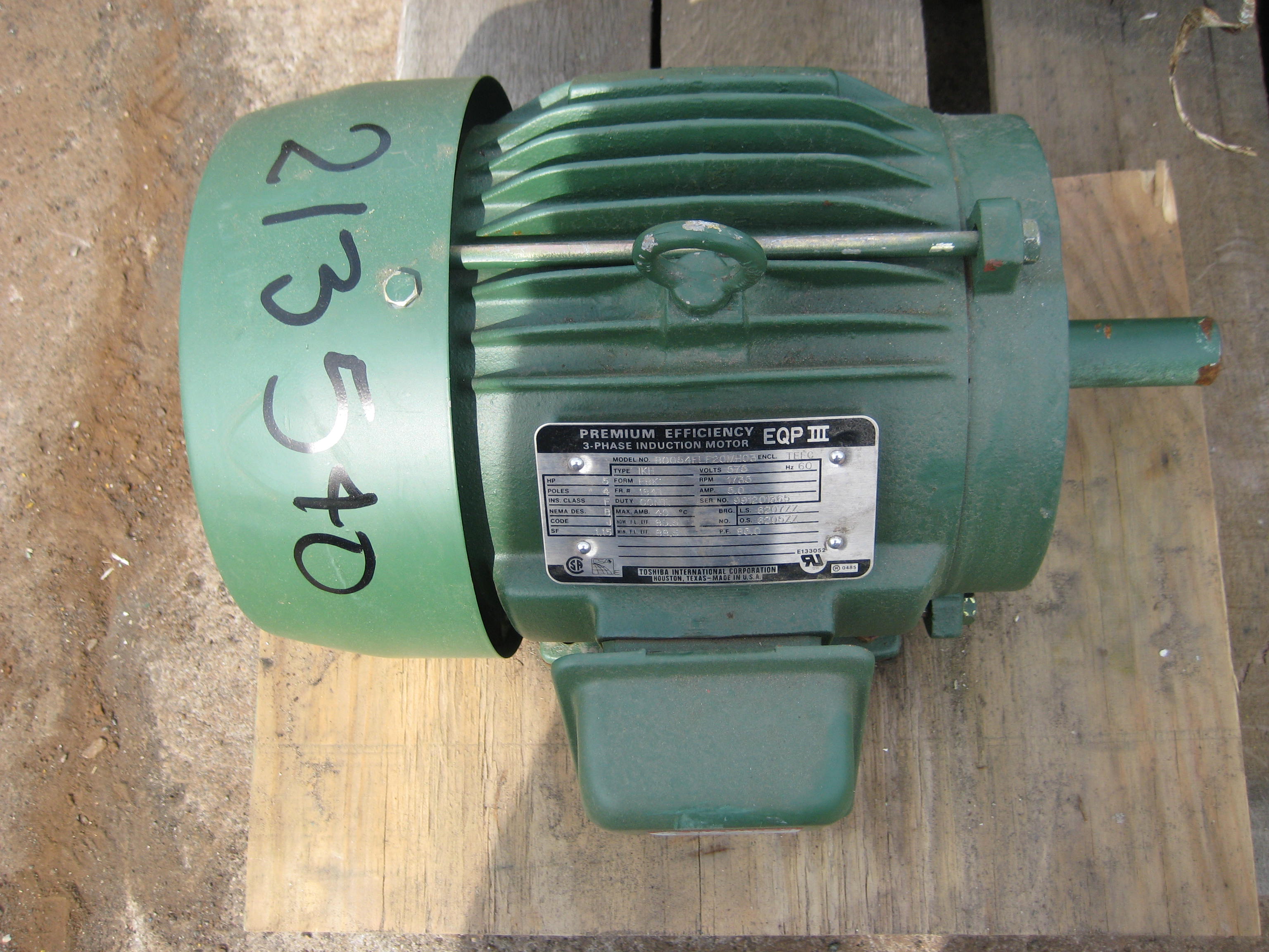 IPP# 213540,  Unused Carbon Steel Motor Electrical For Sale