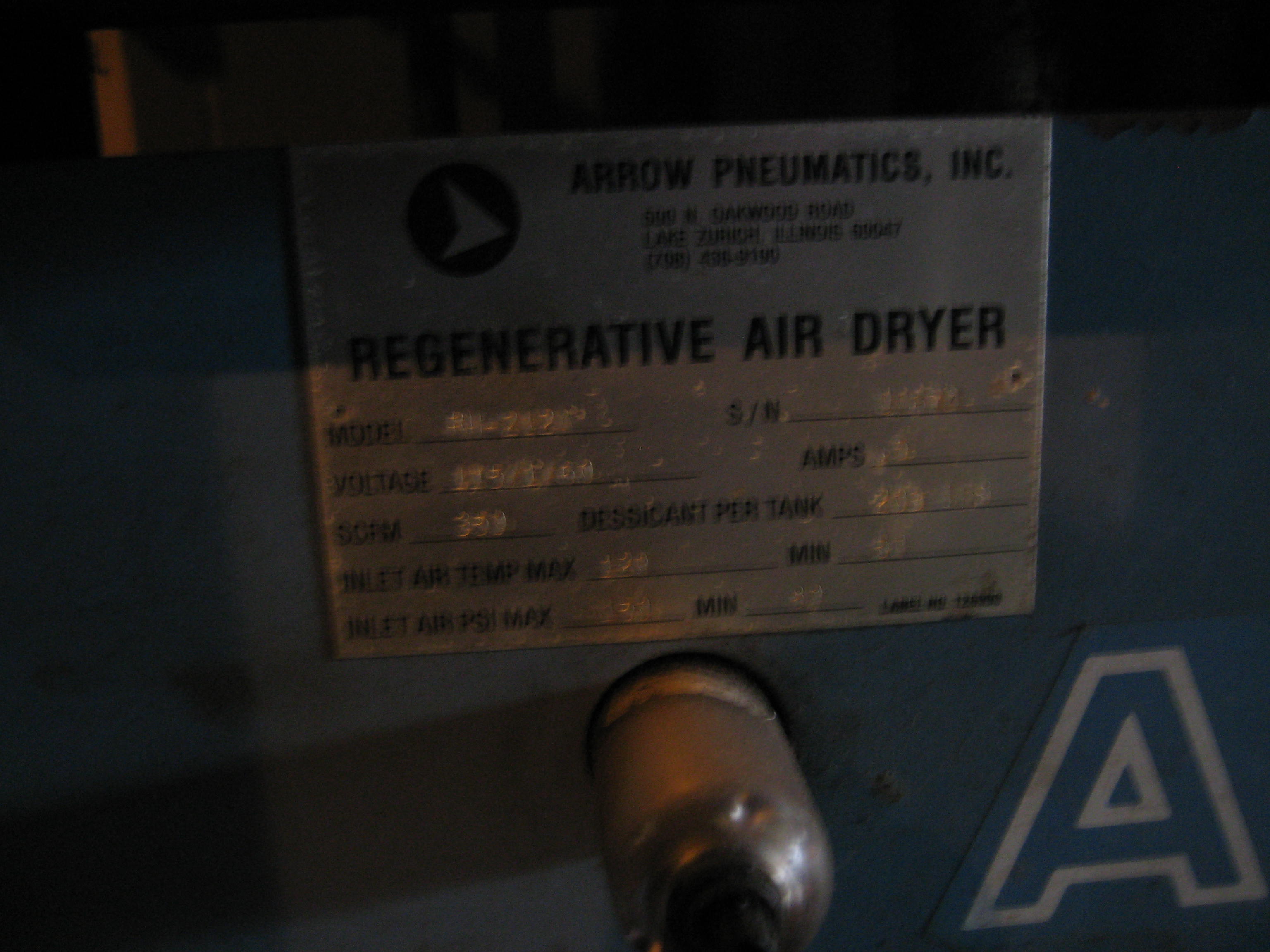 IPP# 213581,    Desiccant Dryer-Air For Sale