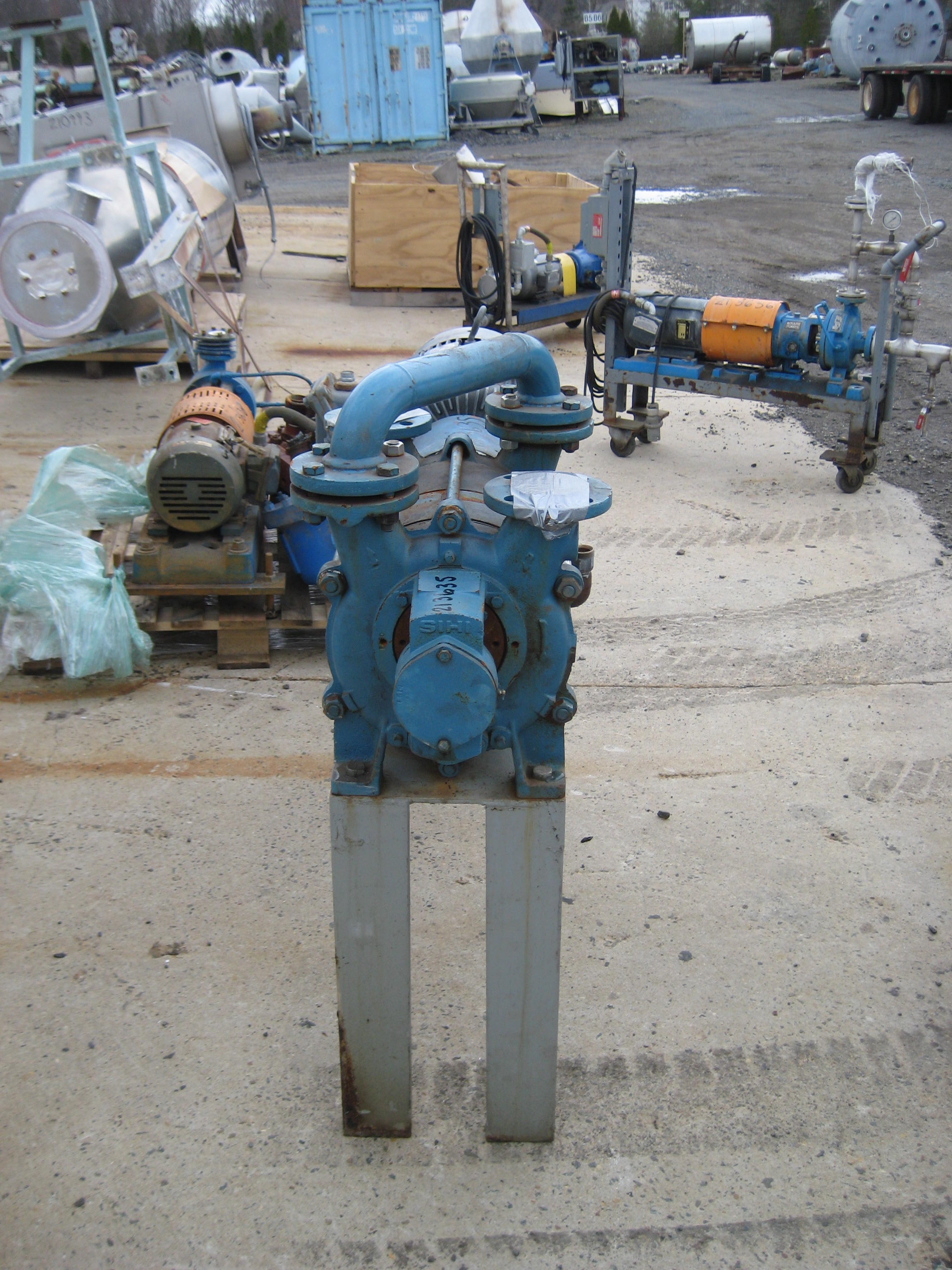 IPP# 213635, 419.7 m3/h (247 CFM)  Carbon Steel  Pump-Vacuum For Sale