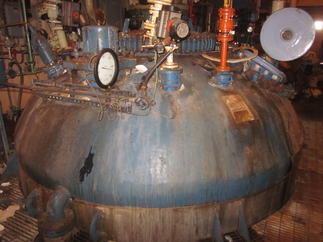 IPP# 224145, 22,712 L (6,000 gallons)  Glasslined Batch-Type Agitated Reactor For Sale