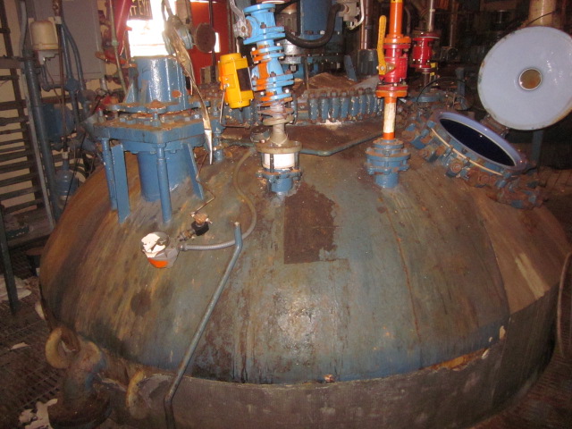 IPP# 224151, 22,712 L (6,000 gallons)  Glasslined Batch-Type Agitated Reactor For Sale