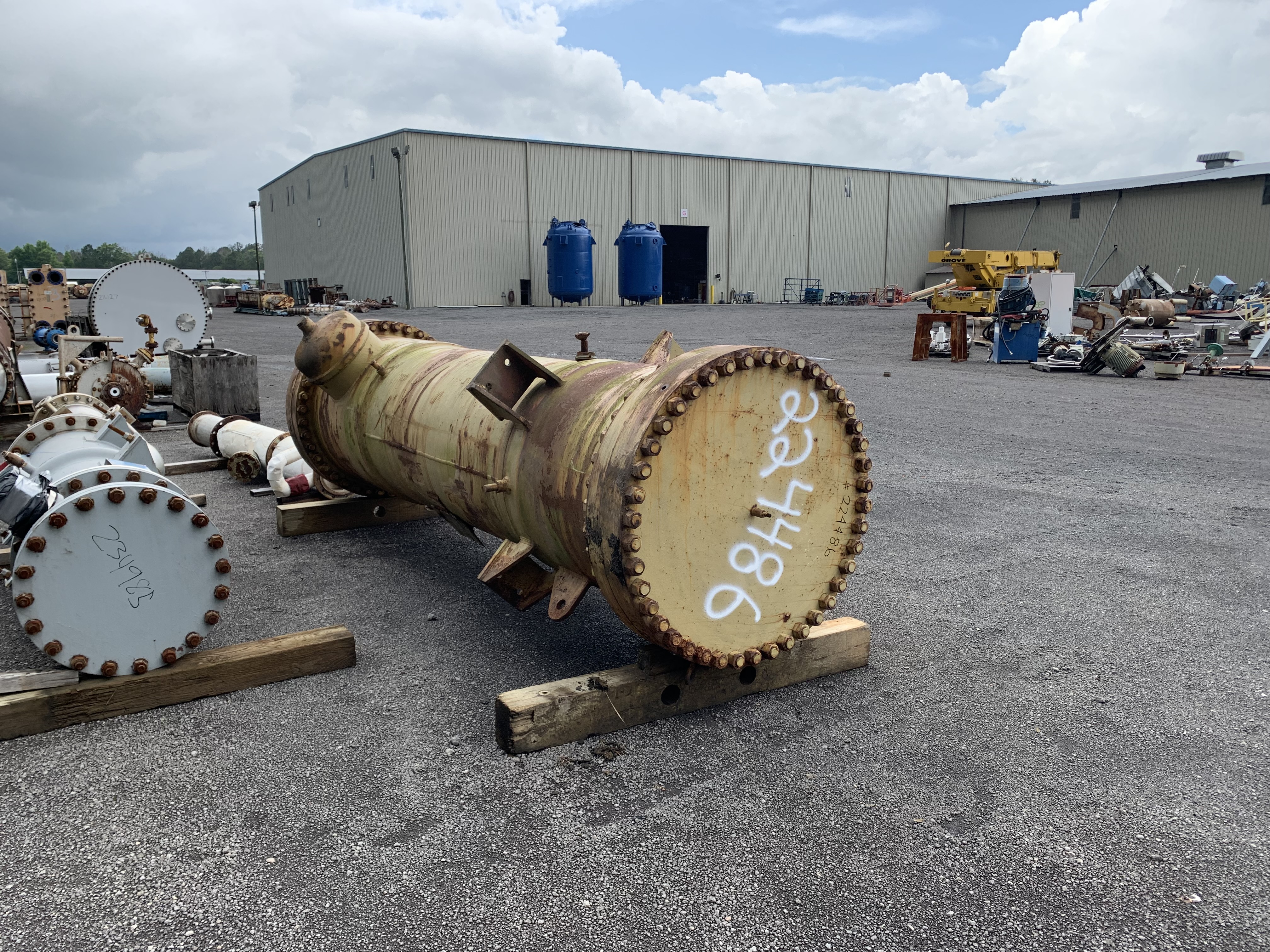 IPP# 224486, 157.9 m² (1,700 ft²) Unused Stainless Steel 304 Shell and Tube Heat Exchanger For Sale