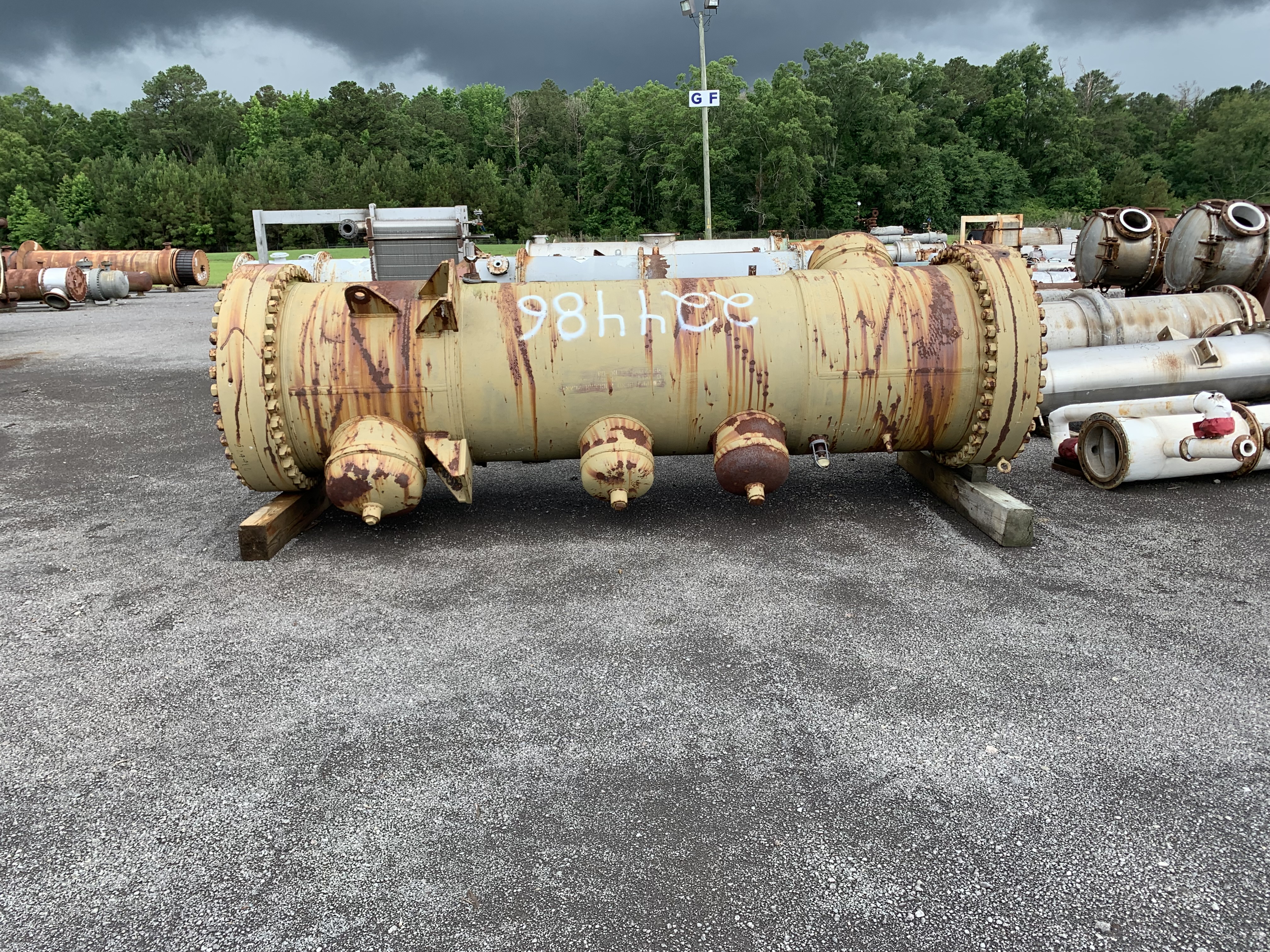 IPP# 224486, 157.9 m² (1,700 ft²) Unused Stainless Steel 304 Shell and Tube Heat Exchanger For Sale