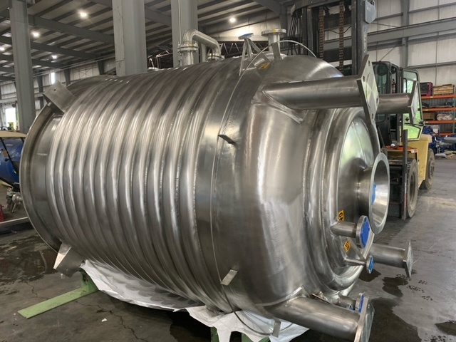 IPP# 224488, 7,571 L (2,000 gallons) New Stainless Steel 316 Batch-Type Agitated Reactor For Sale