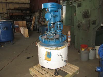 IPP# 224510, 75.7 L (20 gallons)  Glasslined Batch-Type Agitated Reactor For Sale