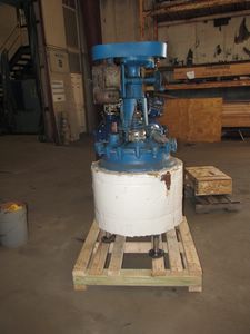 IPP# 224510, 75.7 L (20 gallons)  Glasslined Batch-Type Agitated Reactor For Sale