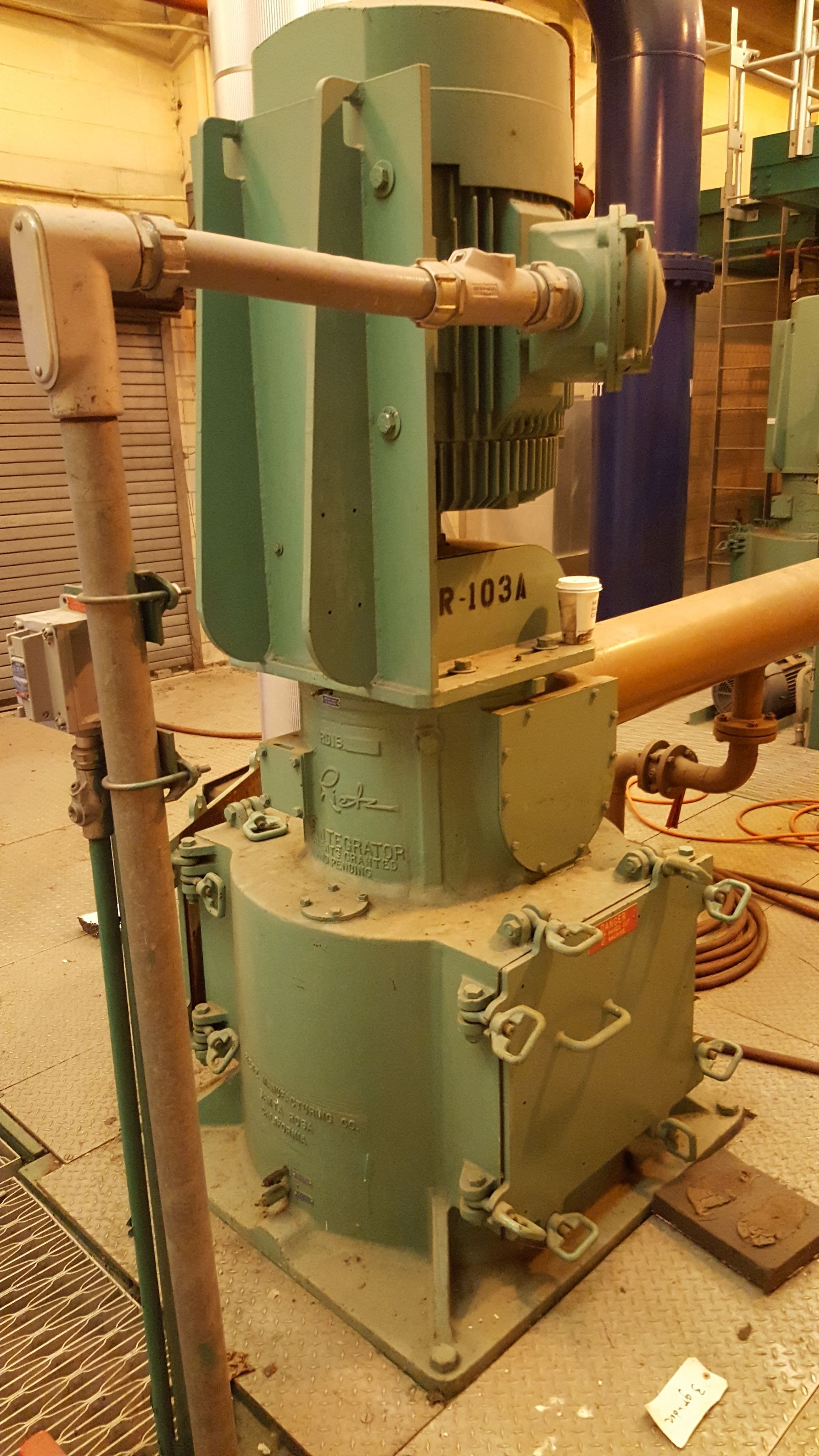 IPP# 225387, 74.6 kW (100 HP) Unused Carbon Steel Granulator/Disintegrator Pulverizer For Sale