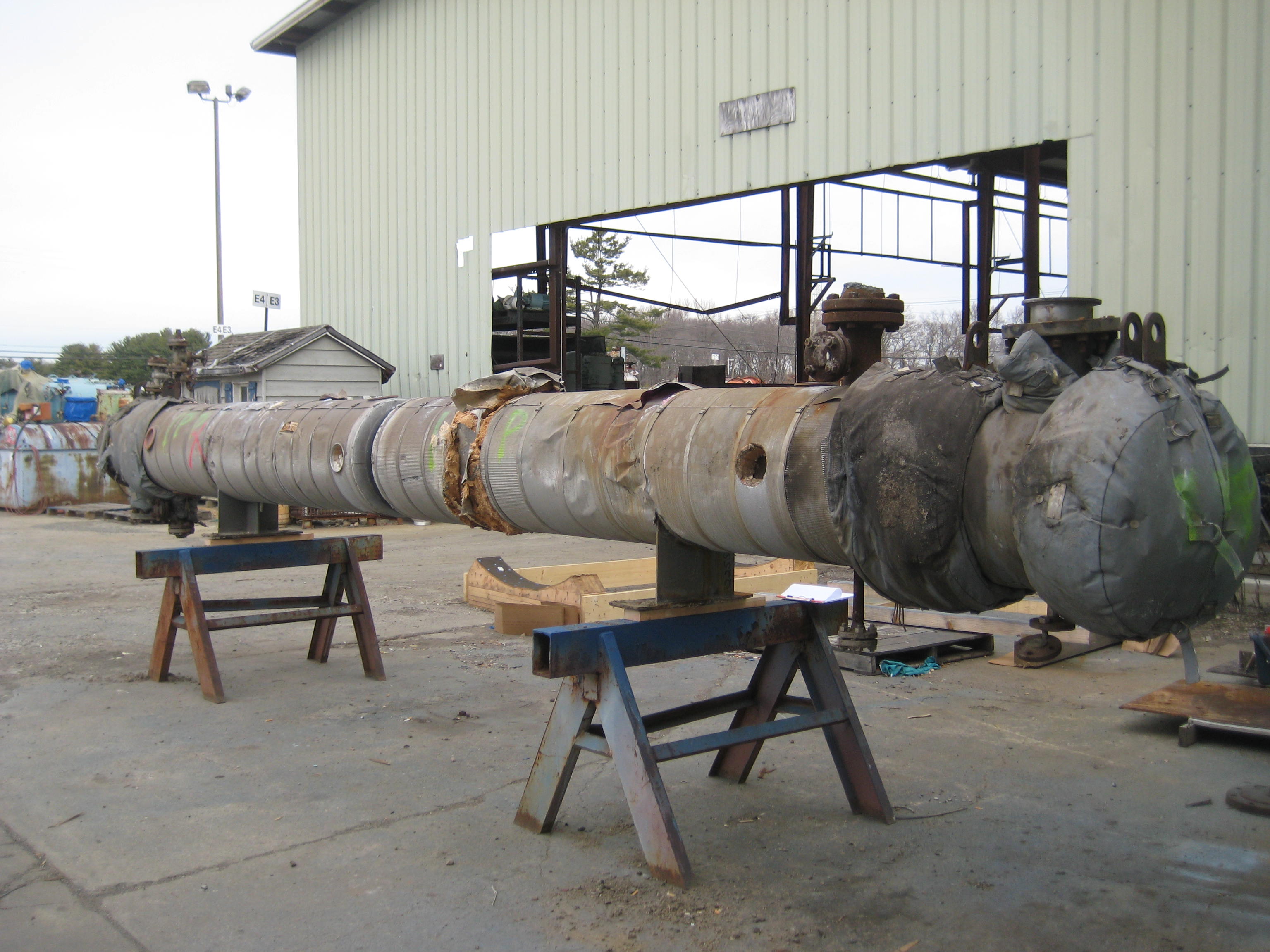 IPP# 225578, 30.8 m² (331 ft²)  Hastelloy - B Shell and Tube Heat Exchanger For Sale