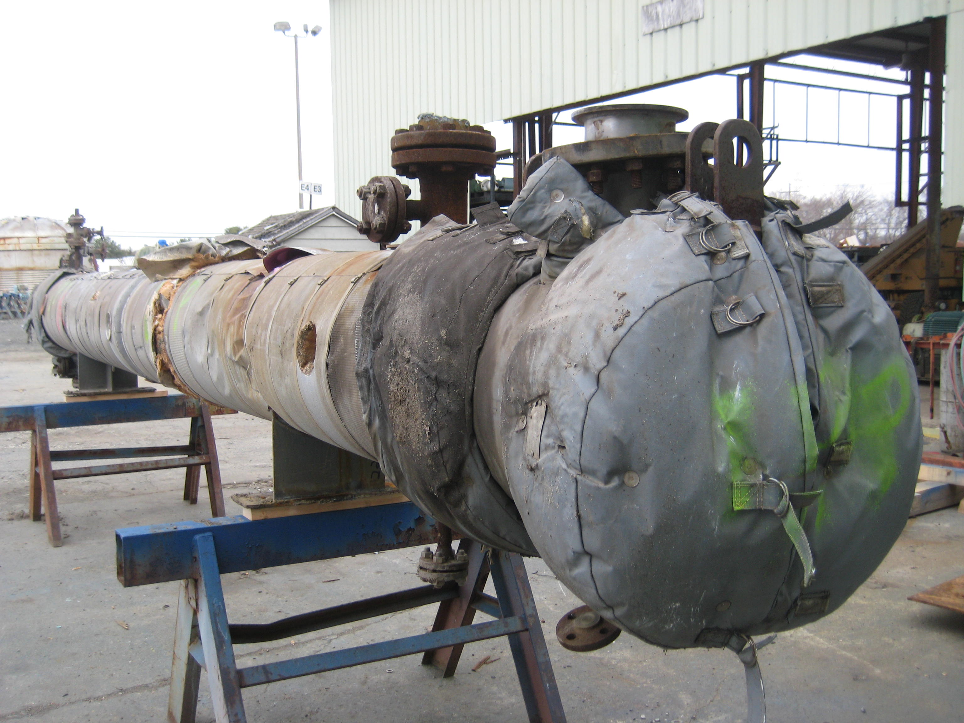 IPP# 225578, 30.8 m² (331 ft²)  Hastelloy - B Shell and Tube Heat Exchanger For Sale