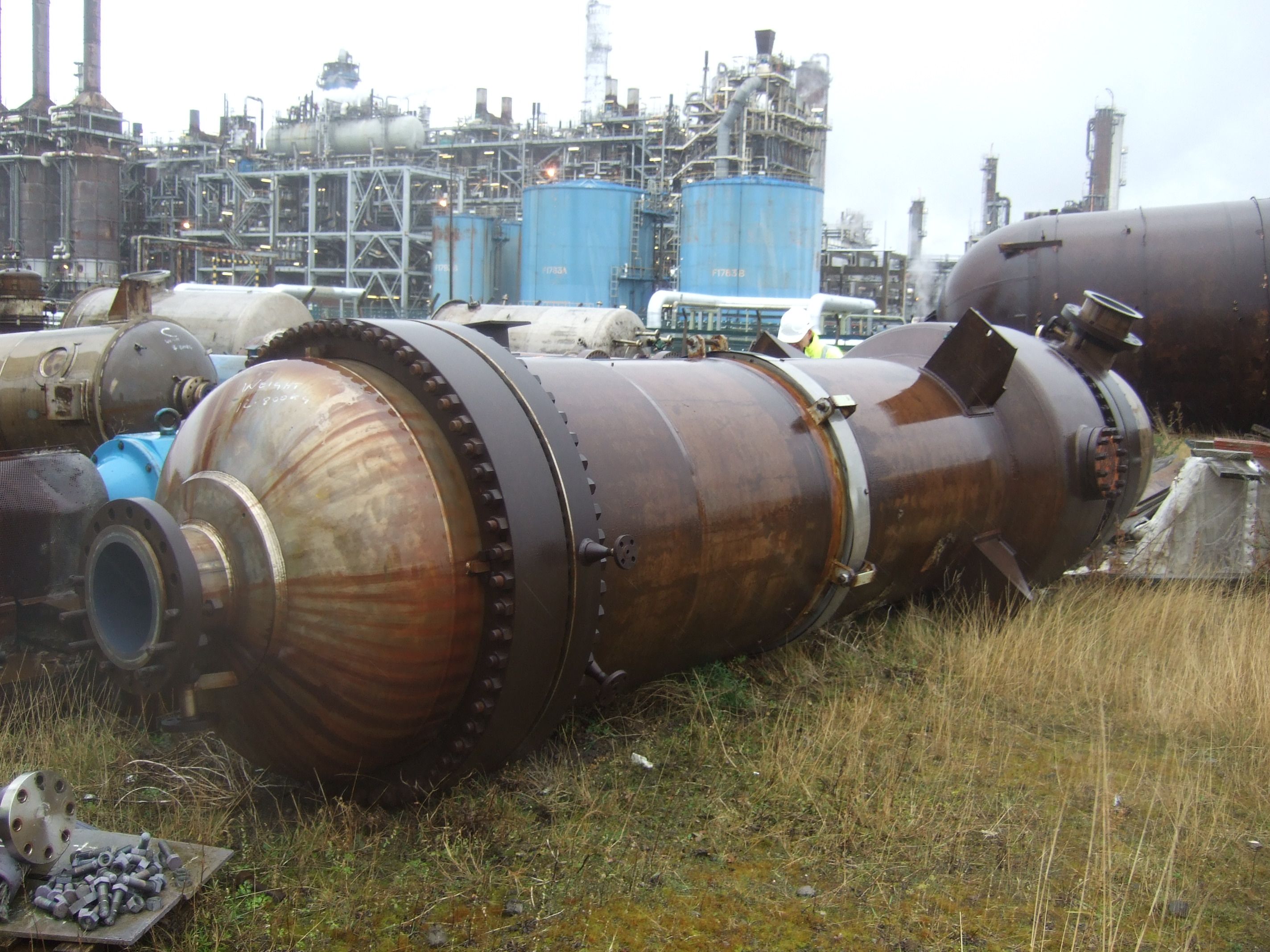 IPP# 226219, 397 m² (4,273 ft²)  Titanium Shell and Tube Heat Exchanger For Sale