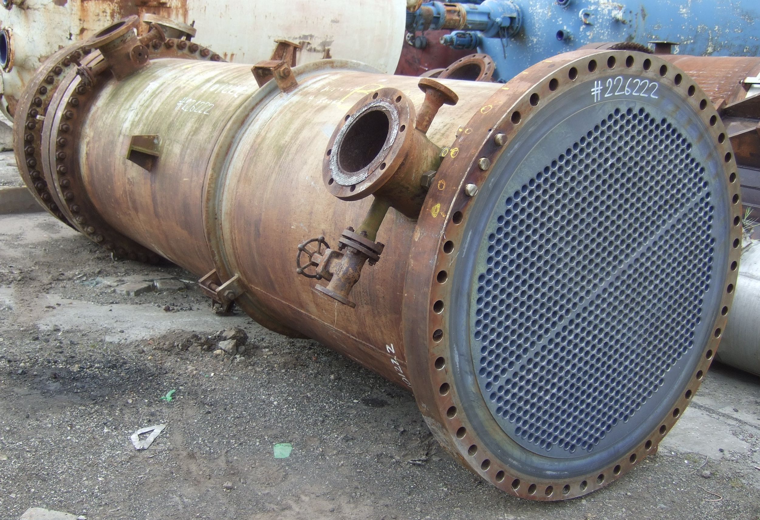 IPP# 226222, 280 m² (3,014 ft²)  Titanium Shell and Tube Heat Exchanger For Sale