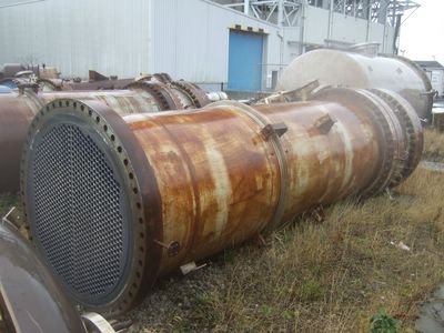 IPP# 226224, 280 m² (3,014 ft²)  Titanium Shell and Tube Heat Exchanger For Sale