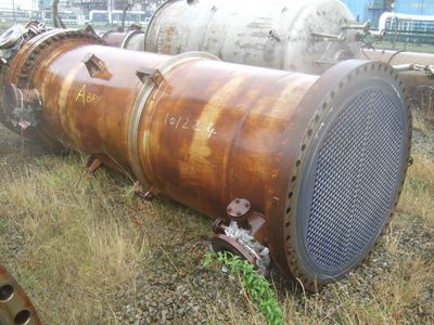 IPP# 226224, 280 m² (3,014 ft²)  Titanium Shell and Tube Heat Exchanger For Sale