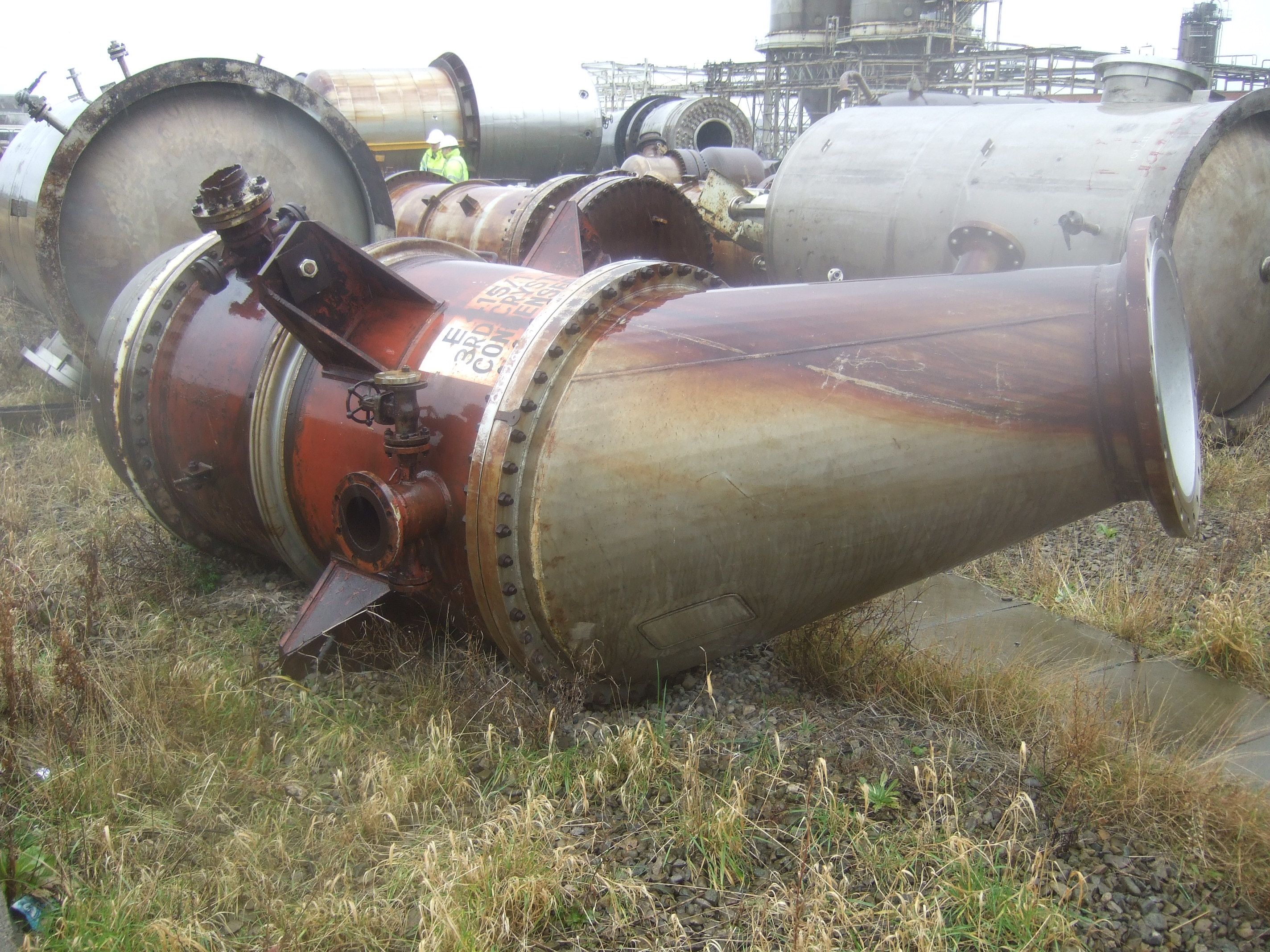 IPP# 226229, 174.5 m² (1,878 ft²)  Stainless Steel 316 Shell and Tube Heat Exchanger For Sale