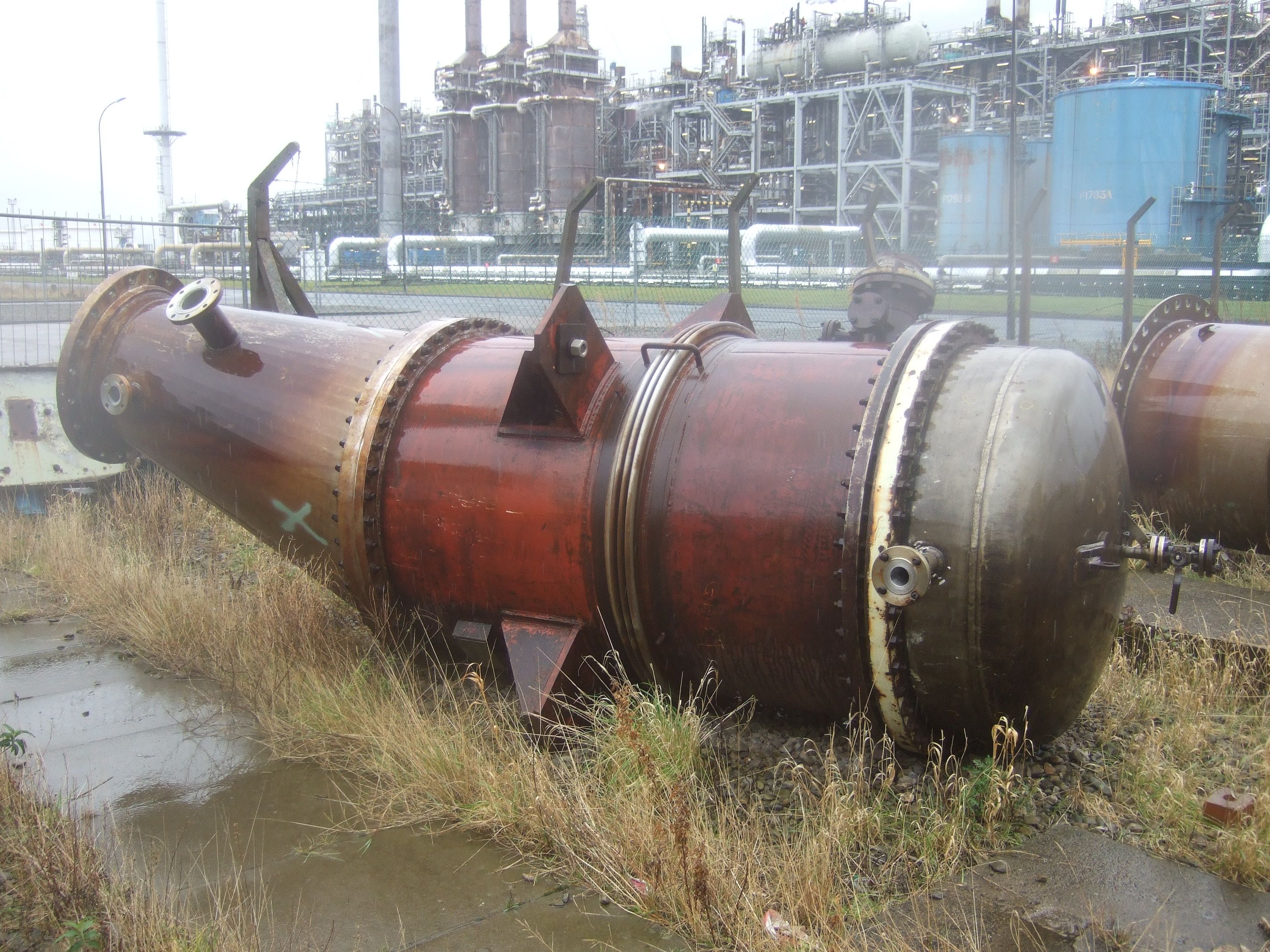 IPP# 226229, 174.5 m² (1,878 ft²)  Stainless Steel 316 Shell and Tube Heat Exchanger For Sale