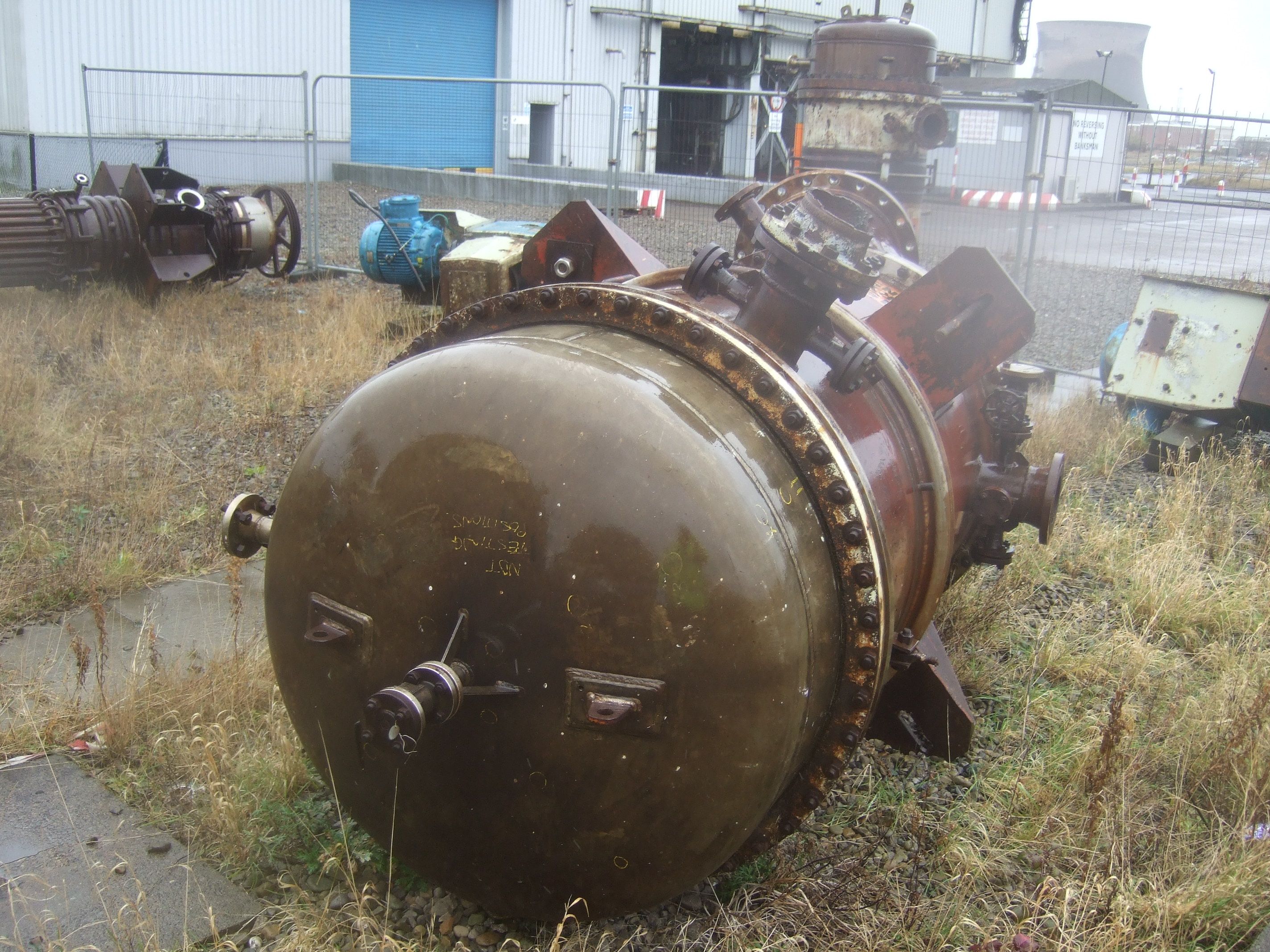 IPP# 226229, 174.5 m² (1,878 ft²)  Stainless Steel 316 Shell and Tube Heat Exchanger For Sale