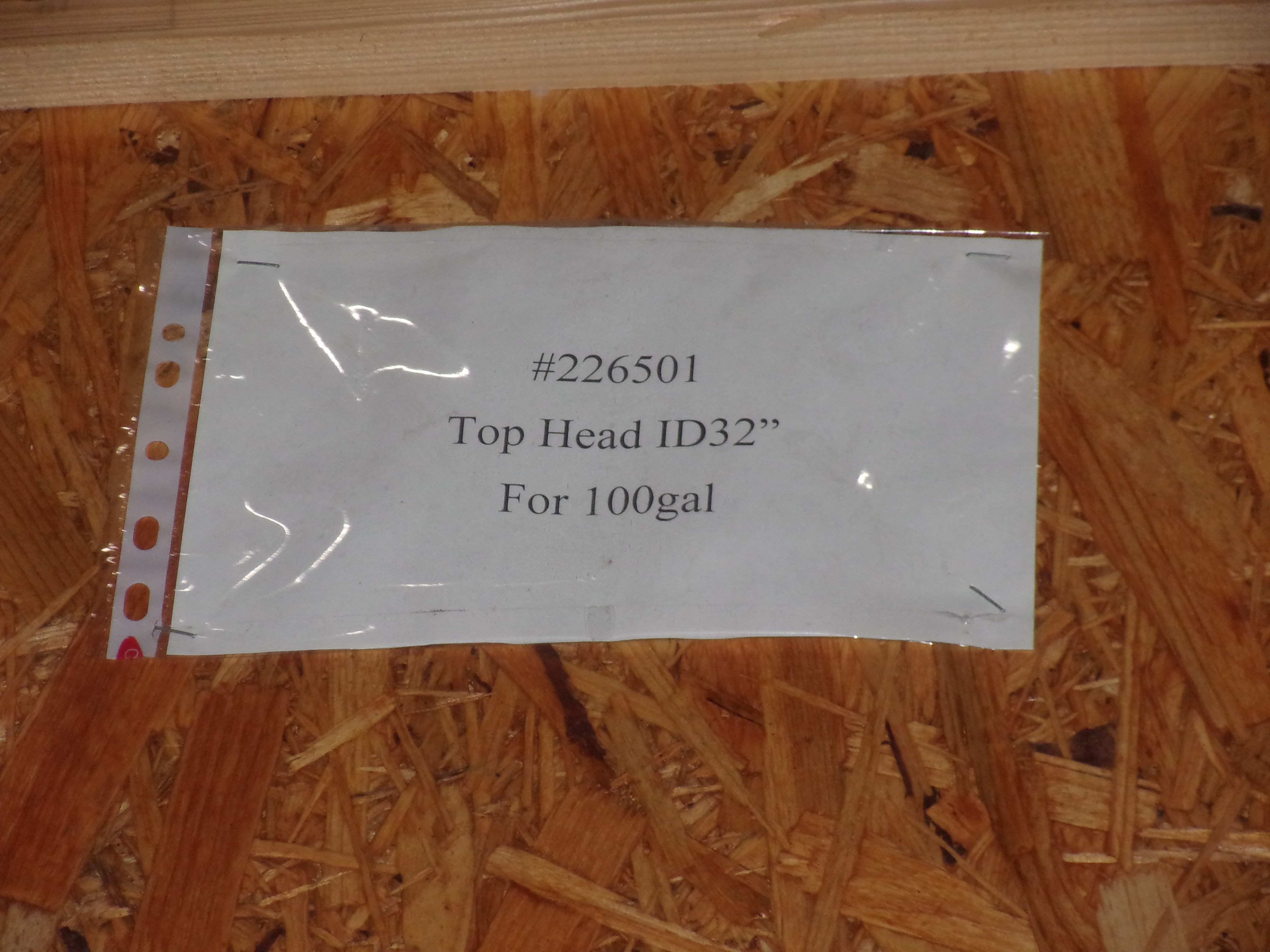 Main Cover Glass Lined Parts - IPP# 226501