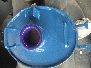 Glasslined  Manway Cover Glass Lined Parts