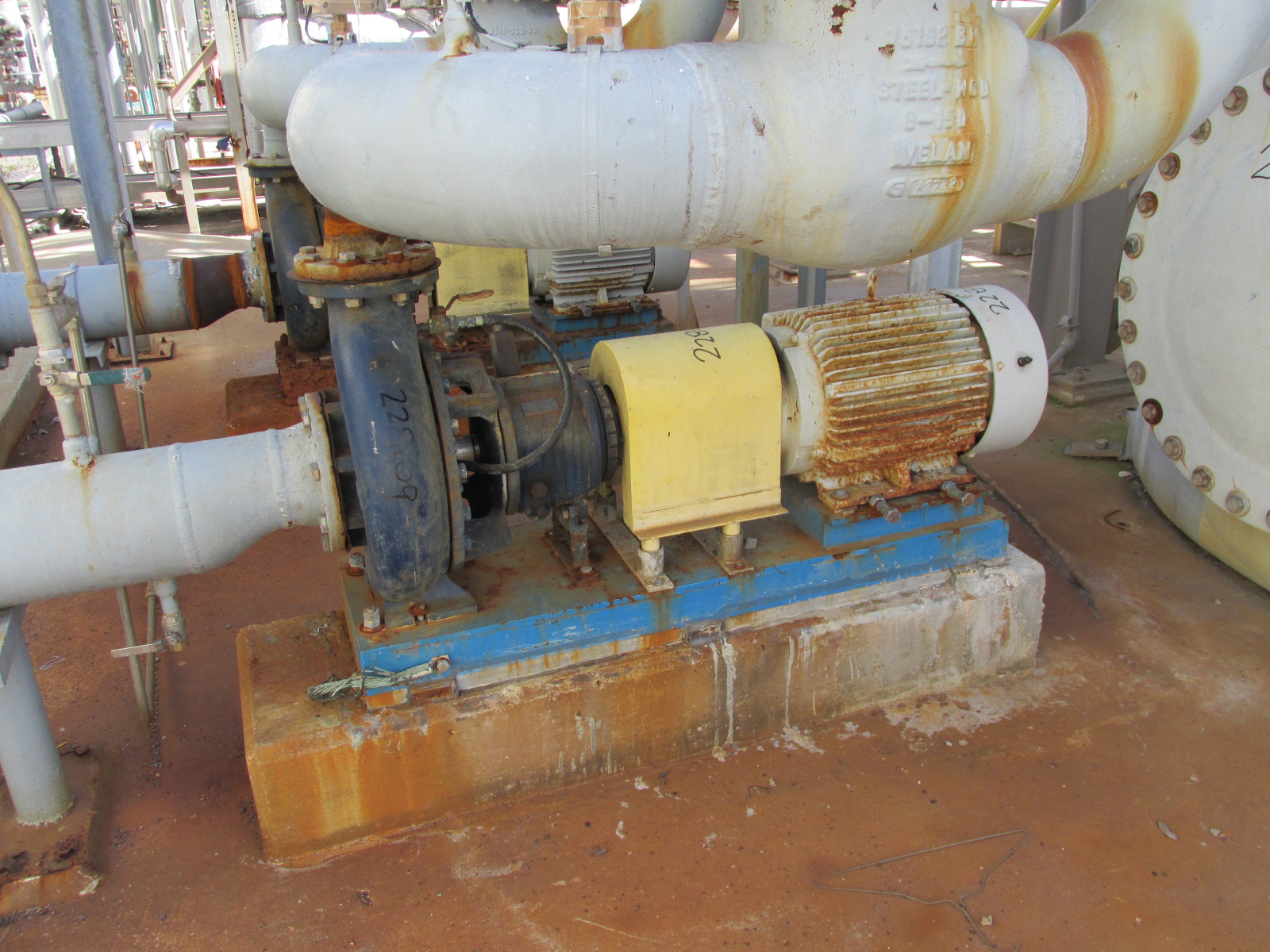 Stainless Steel 316 Goulds 3196 Centrifugal Pump - IPP# 228109