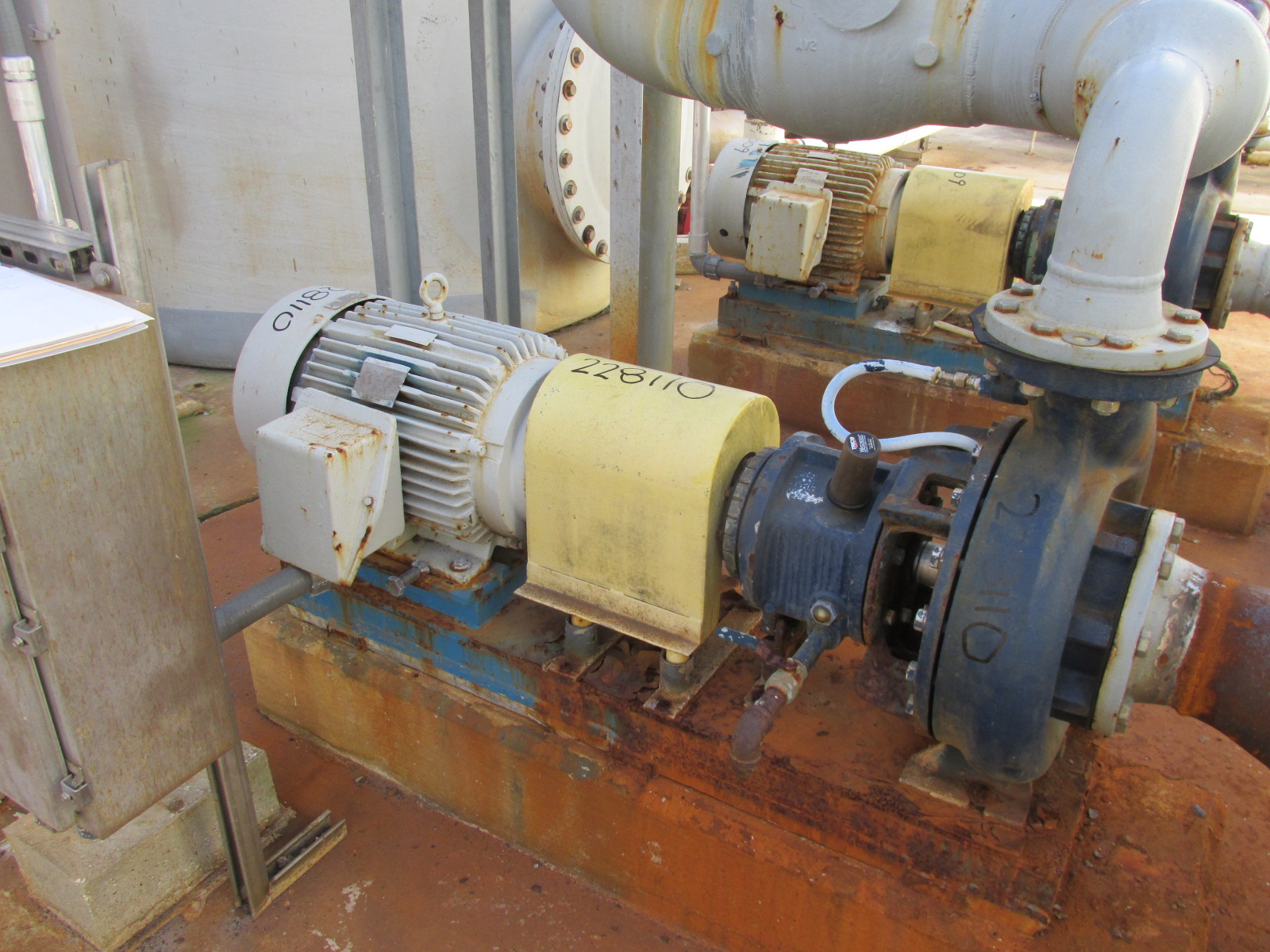 IPP# 228110, 258.2 m3/h (1,137 GPM)  Stainless Steel 316 Centrifugal Pump For Sale