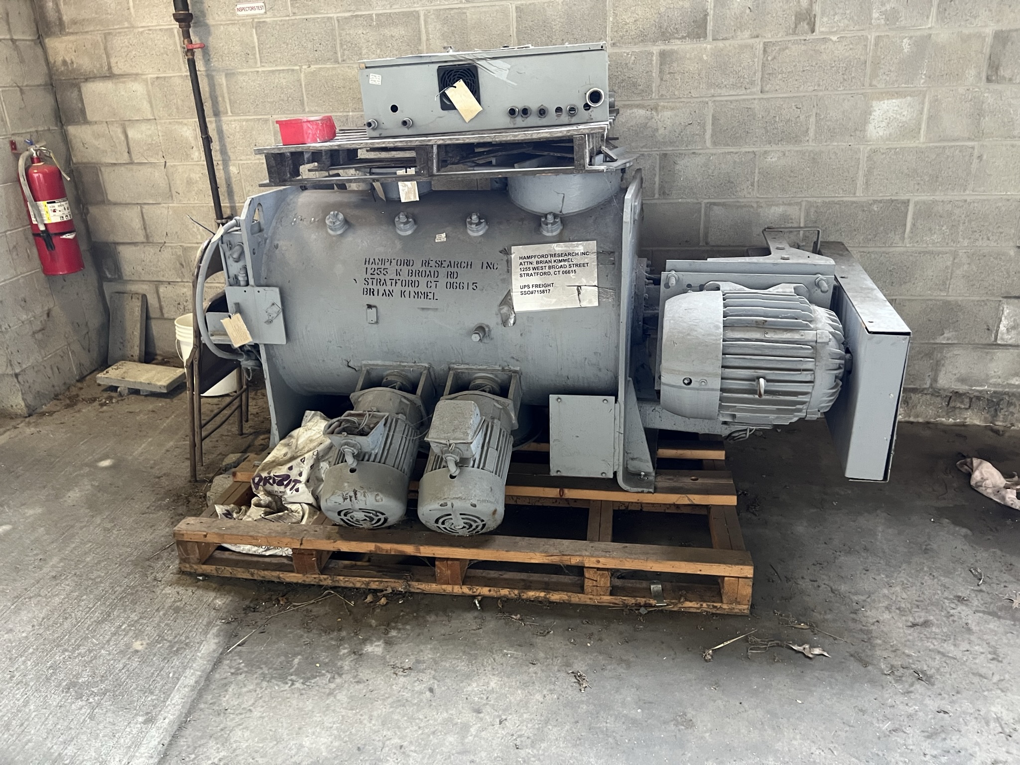 Stainless Steel 304 Littleford Bros, Inc FKM-600-D Dryer-Rotary Vacuum - IPP# 228346