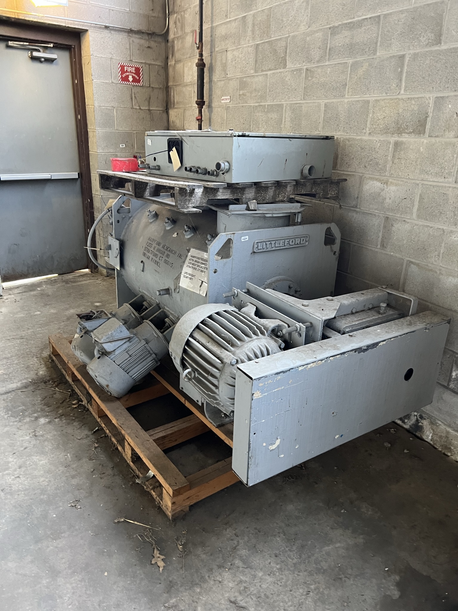 Stainless Steel 304 Littleford Bros, Inc FKM-600-D Dryer-Rotary Vacuum - IPP# 228346