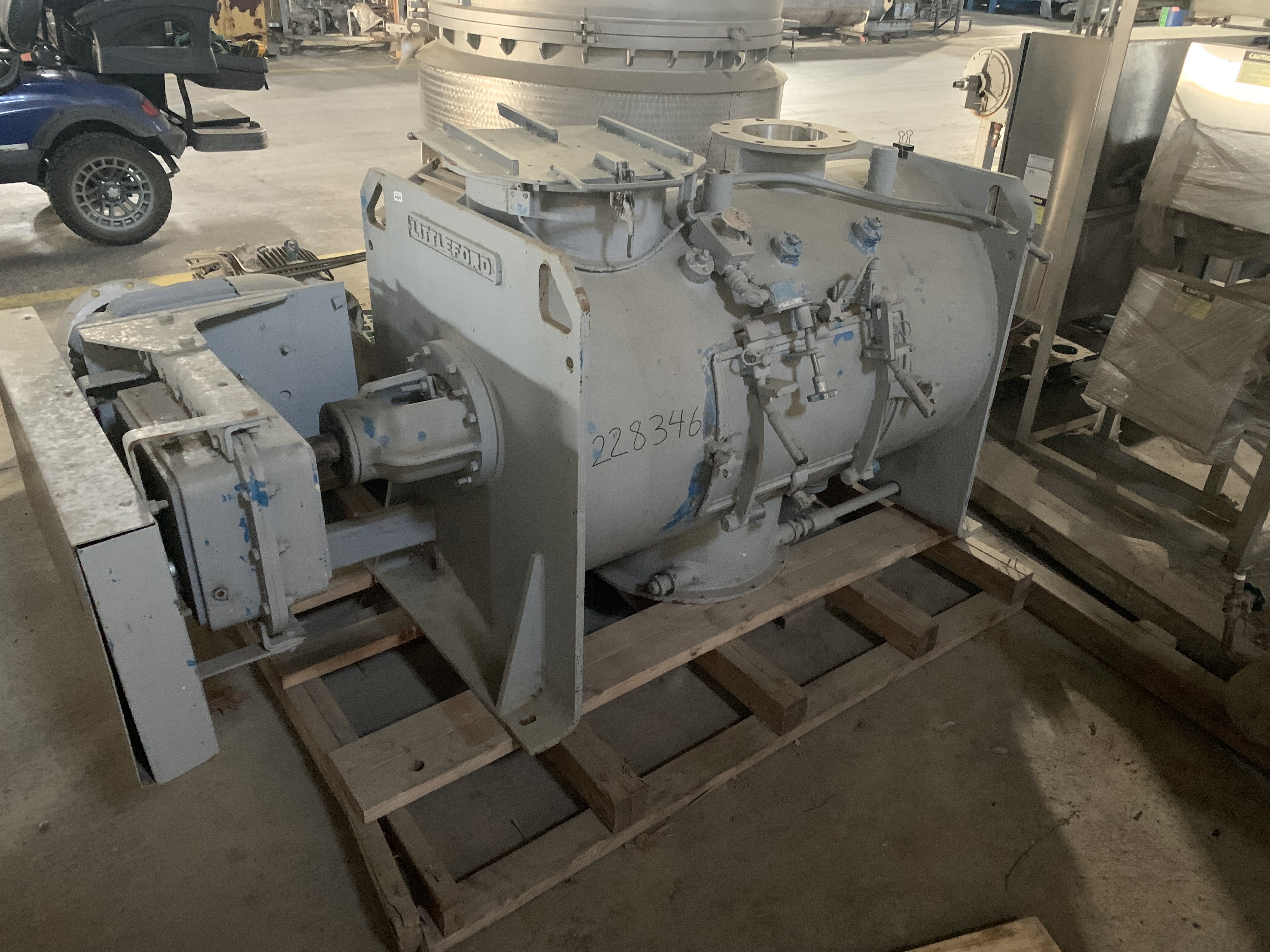 Stainless Steel 304 Littleford Bros, Inc FKM-600-D Ribbon Paddle Mixer - IPP# 228346