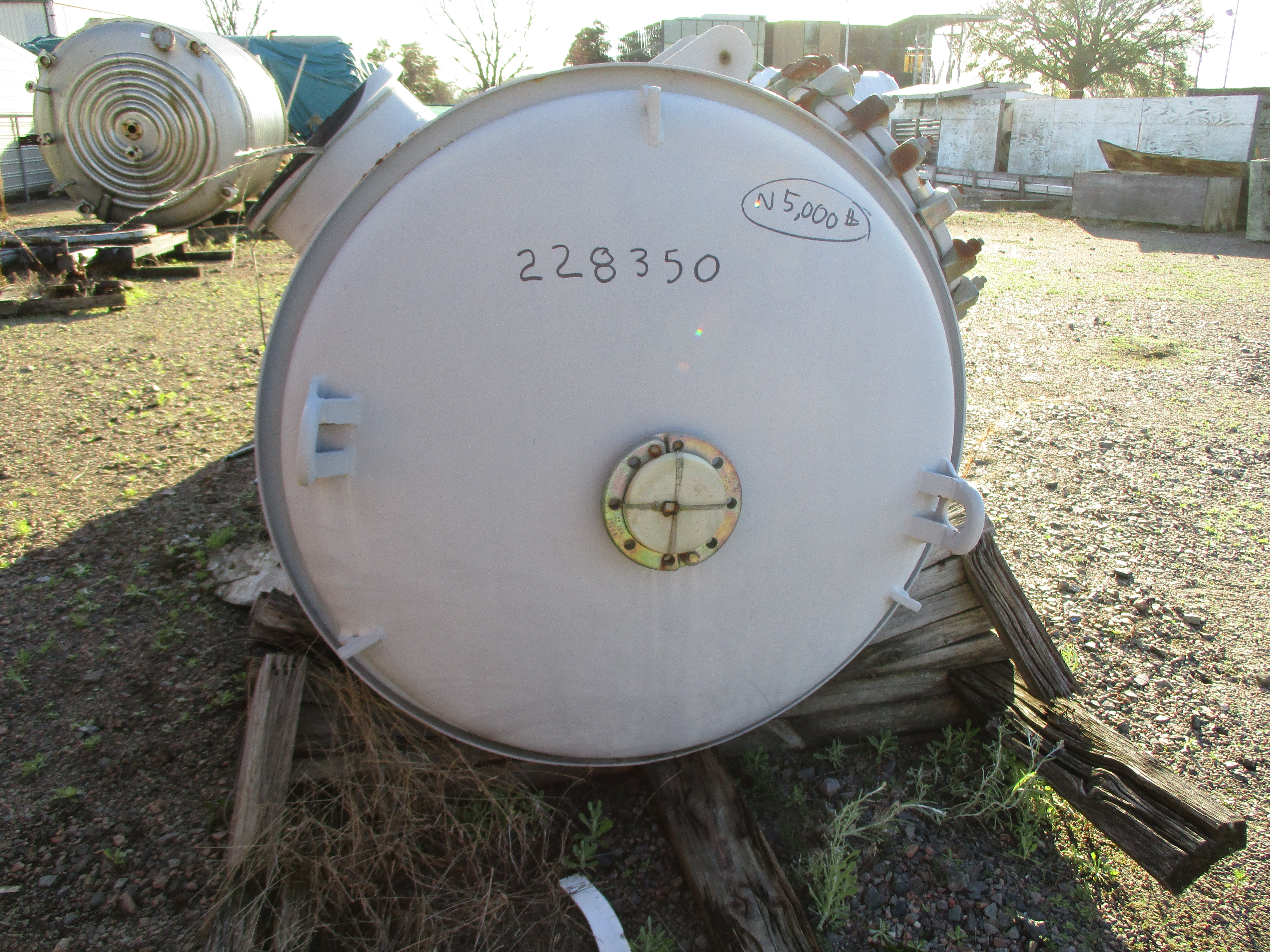 IPP# 228350, 3,785 L (1,000 gallons) Unused Glasslined  Tank For Sale