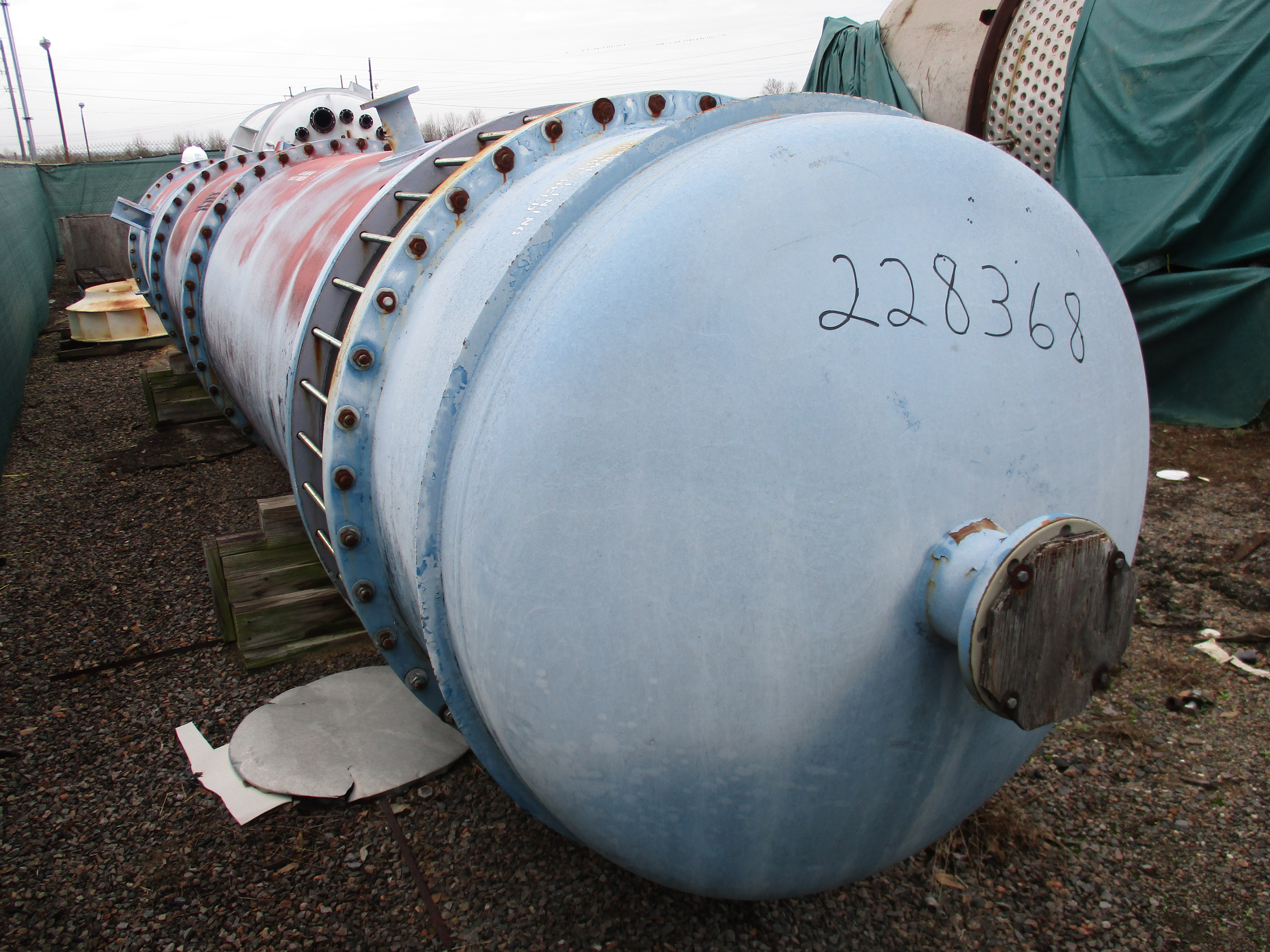 IPP# 228368, 420 m² (4,521 ft²) Unused Graphite Shell and Tube Heat Exchanger For Sale