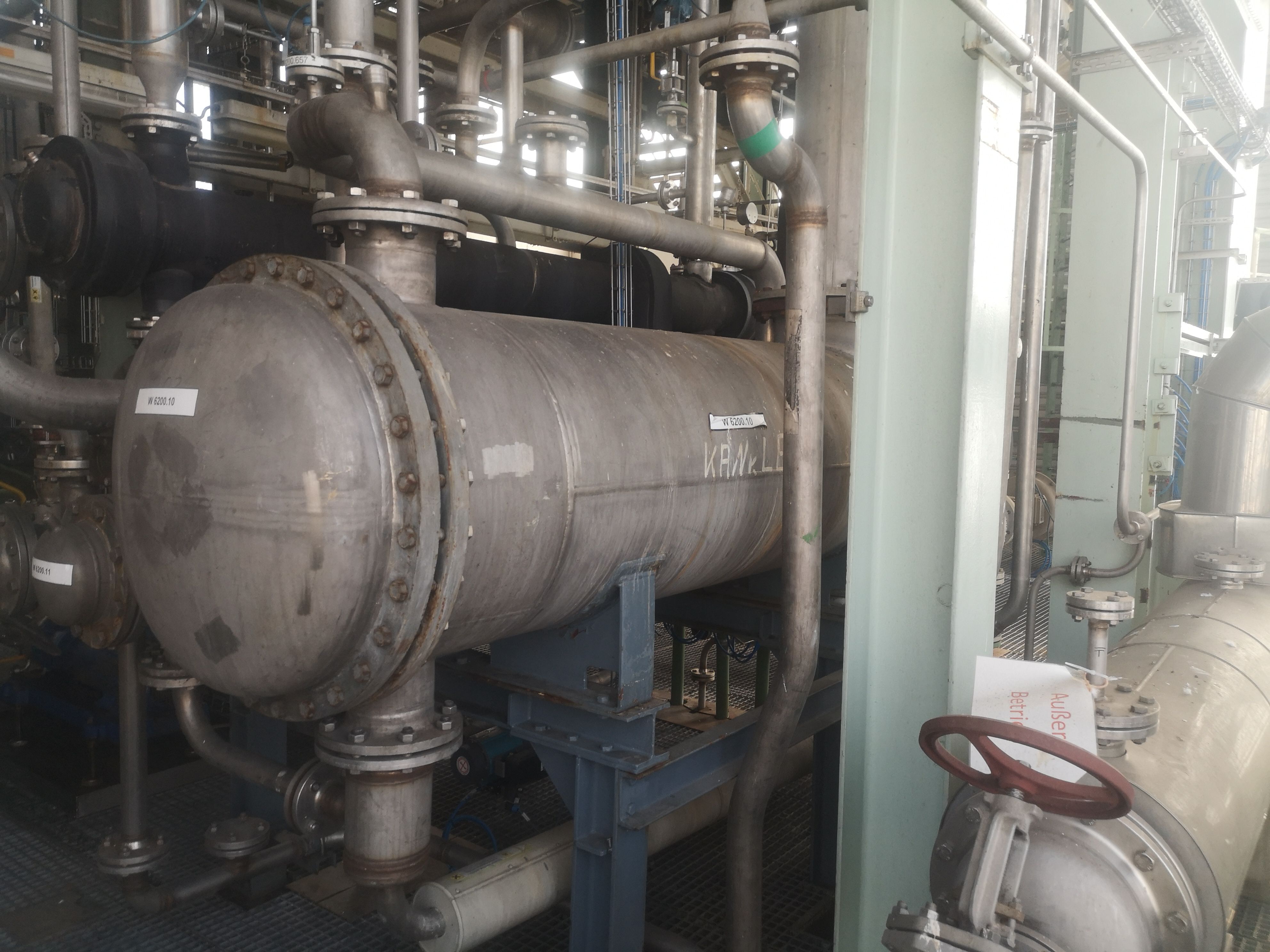 IPP# 228315, 57 m² (613.5 ft²)  Stainless Steel Austentic Shell and Tube Heat Exchanger For Sale