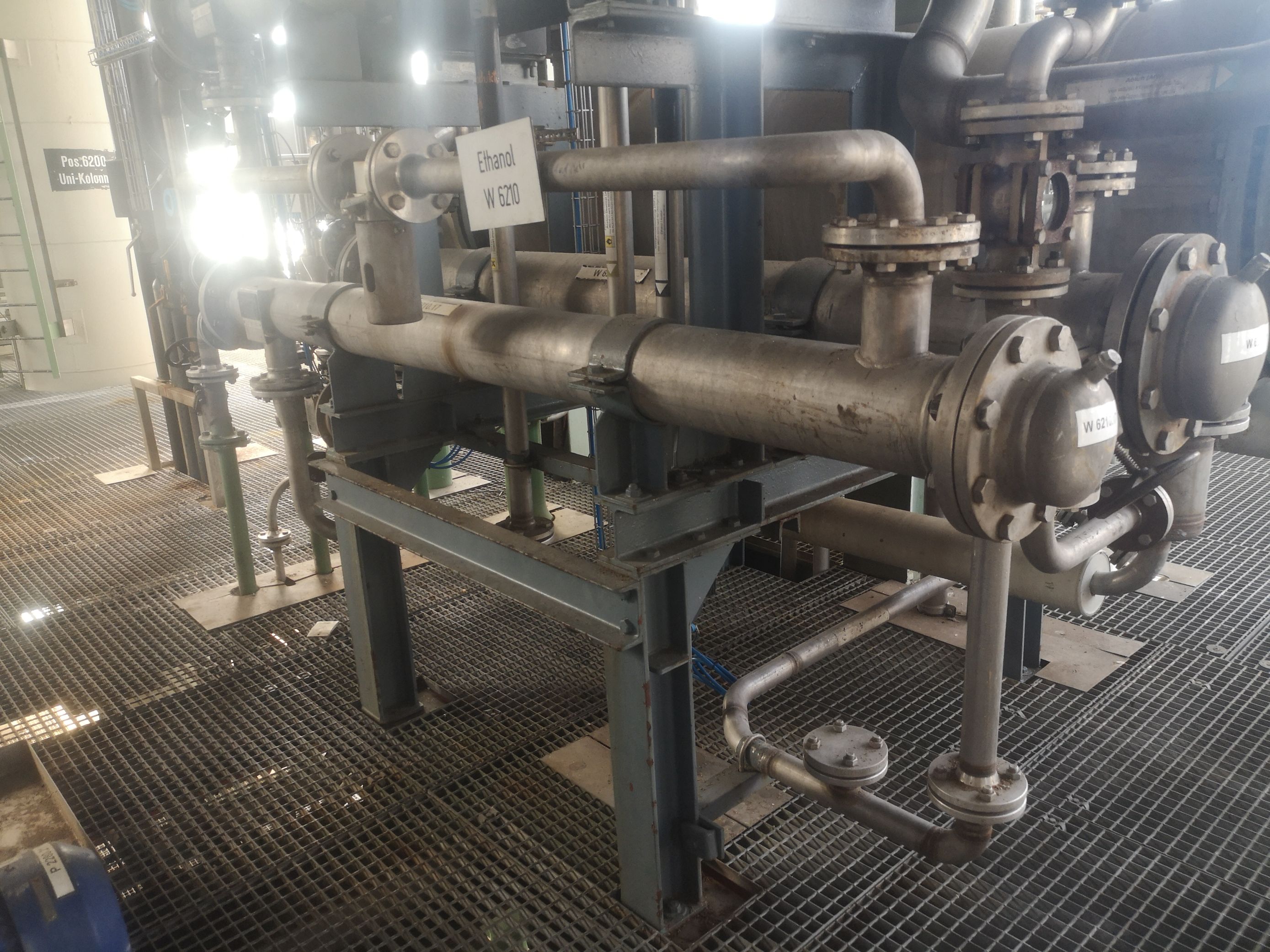 IPP# 228318, 2.8 m² (29.6 ft²)  Stainless Steel Austentic Shell and Tube Heat Exchanger For Sale