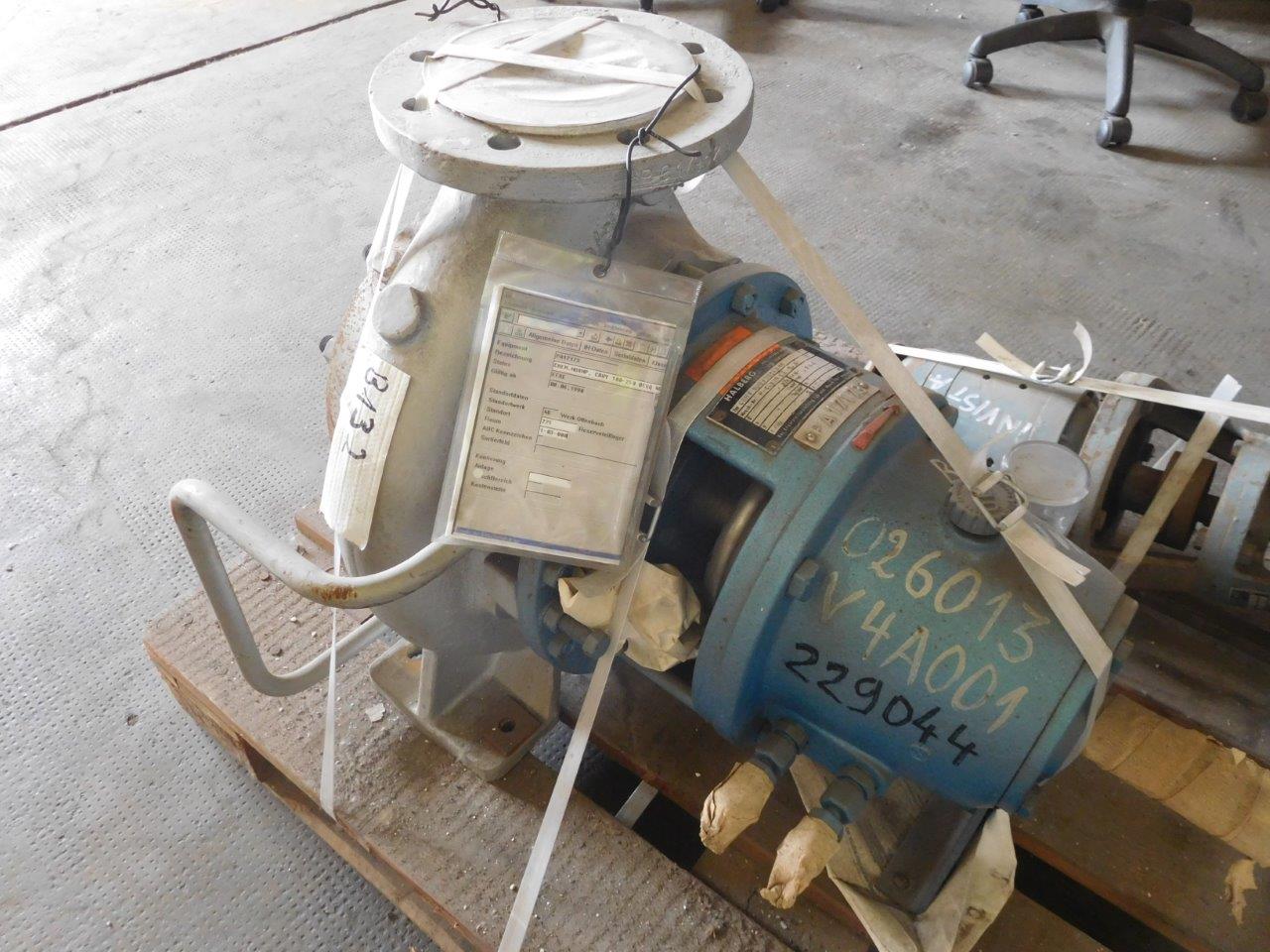 IPP# 229044, 200 m3/h (880.6 GPM) Unused Stainless Steel 316 Centrifugal Pump For Sale