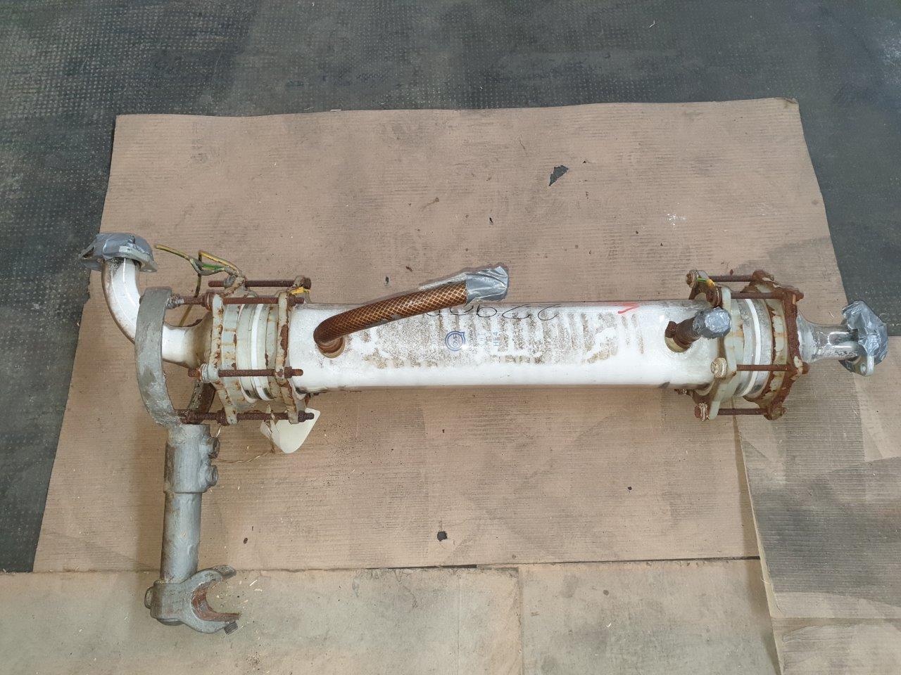 IPP# 229093, 0.7 m² (7.5 ft²)  Glasslined Spiral Heat Exchanger For Sale