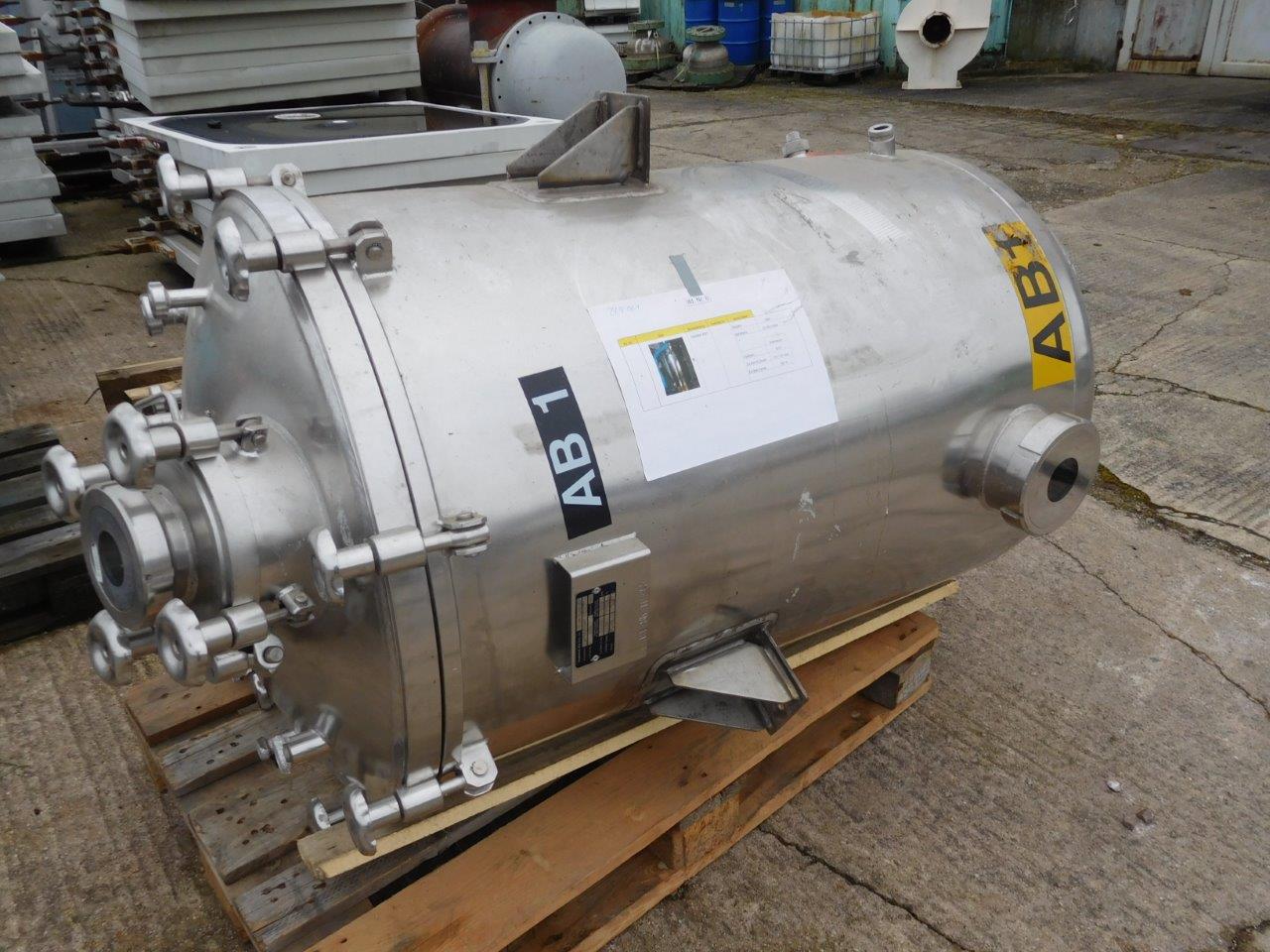 Stainless Steel 316L Apparatebau Pitton Tank - IPP# 229001