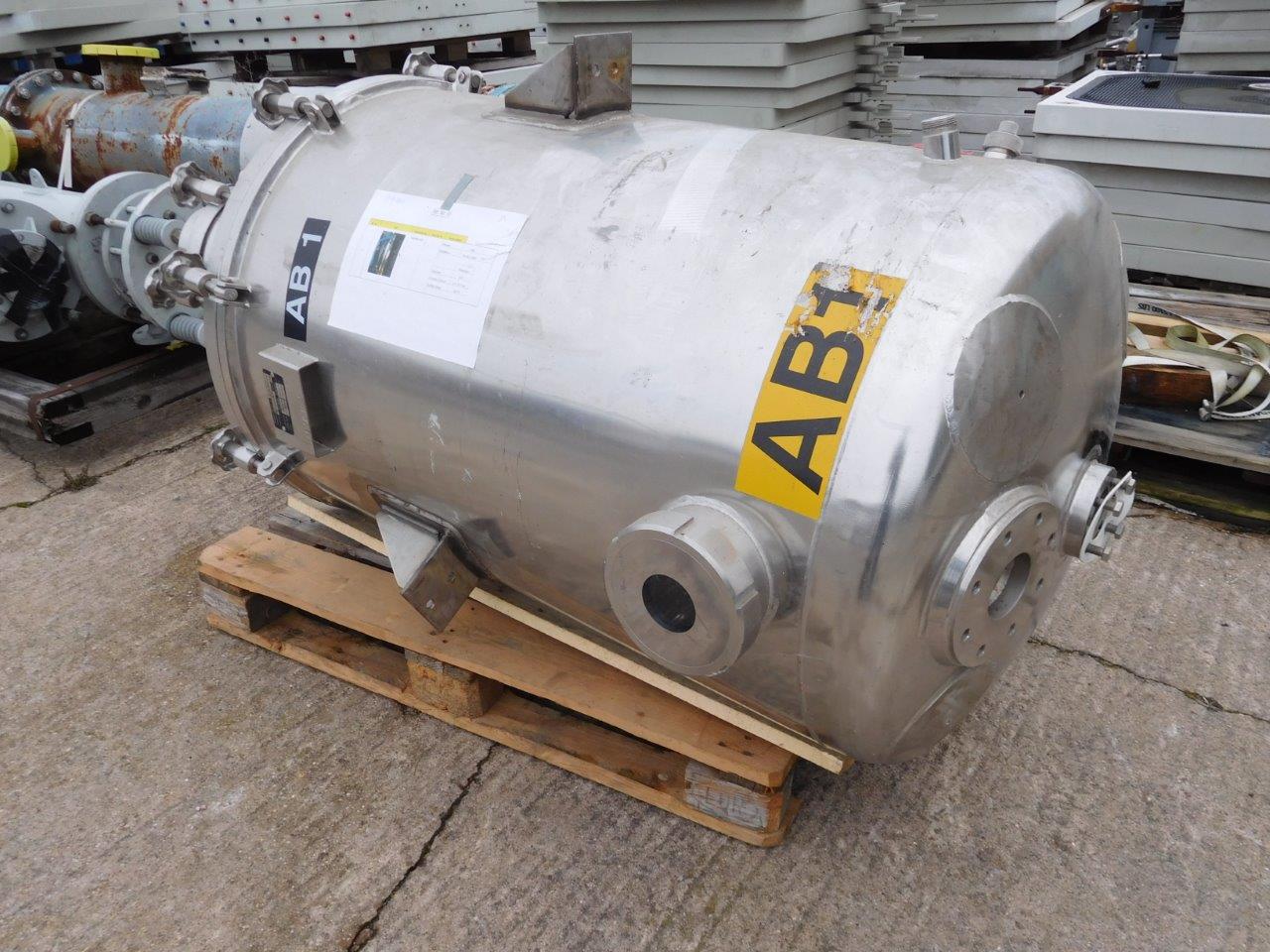 Stainless Steel 316L Apparatebau Pitton Tank - IPP# 229001