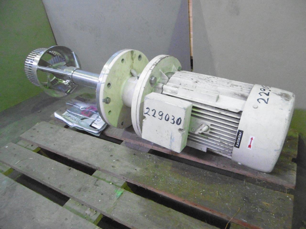 IPP# 229030, 11 kW (14.8 HP)  Stainless Steel Austentic Drive Agitator For Sale