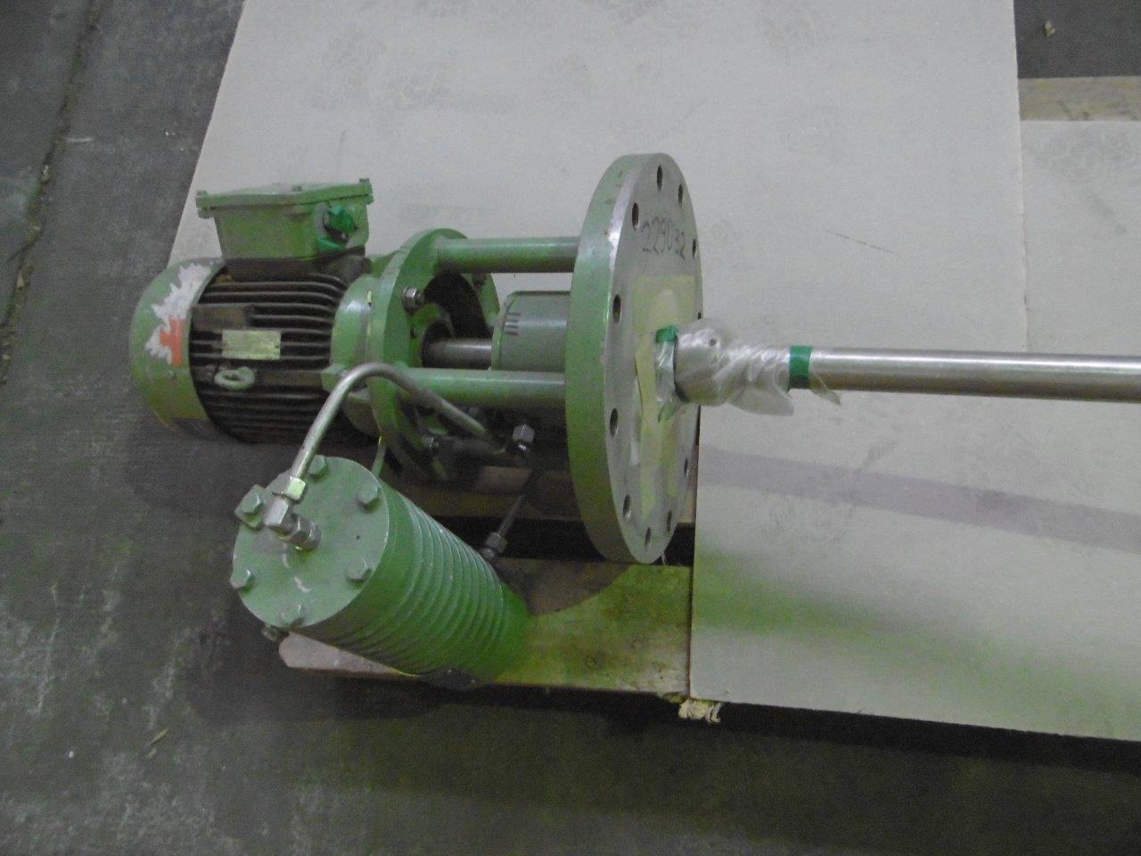 IPP# 229032, 1.5 kW (2 HP)  Stainless Steel Austentic Drive Agitator For Sale