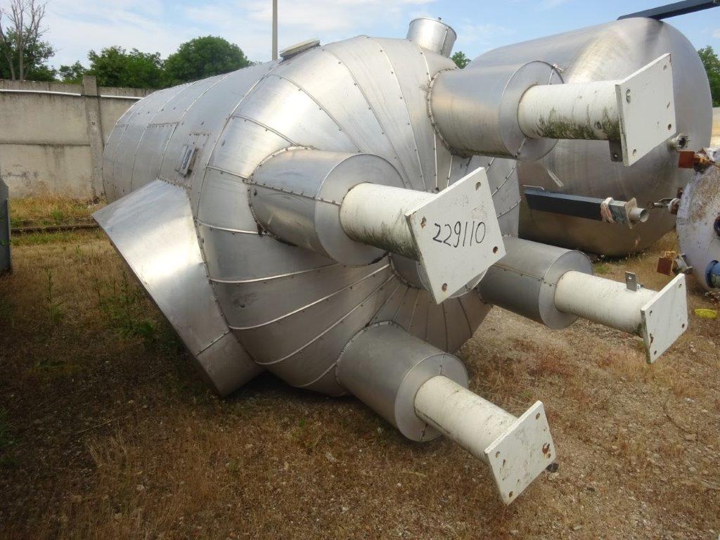 IPP# 229110, 10,000 L (2,642 gallons)  Stainless Steel 316  Tank For Sale