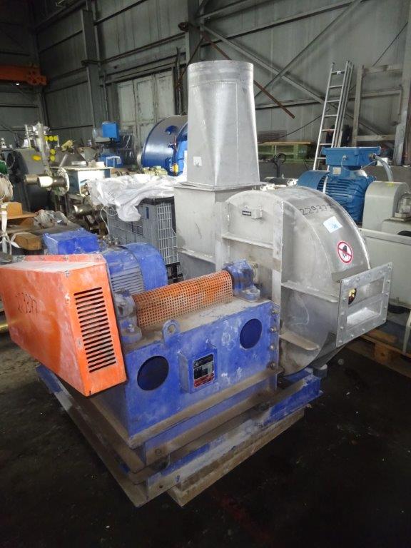 IPP# 229377, 9,000 m3/h (5,297 CFM)  Stainless Steel 321  Blower For Sale