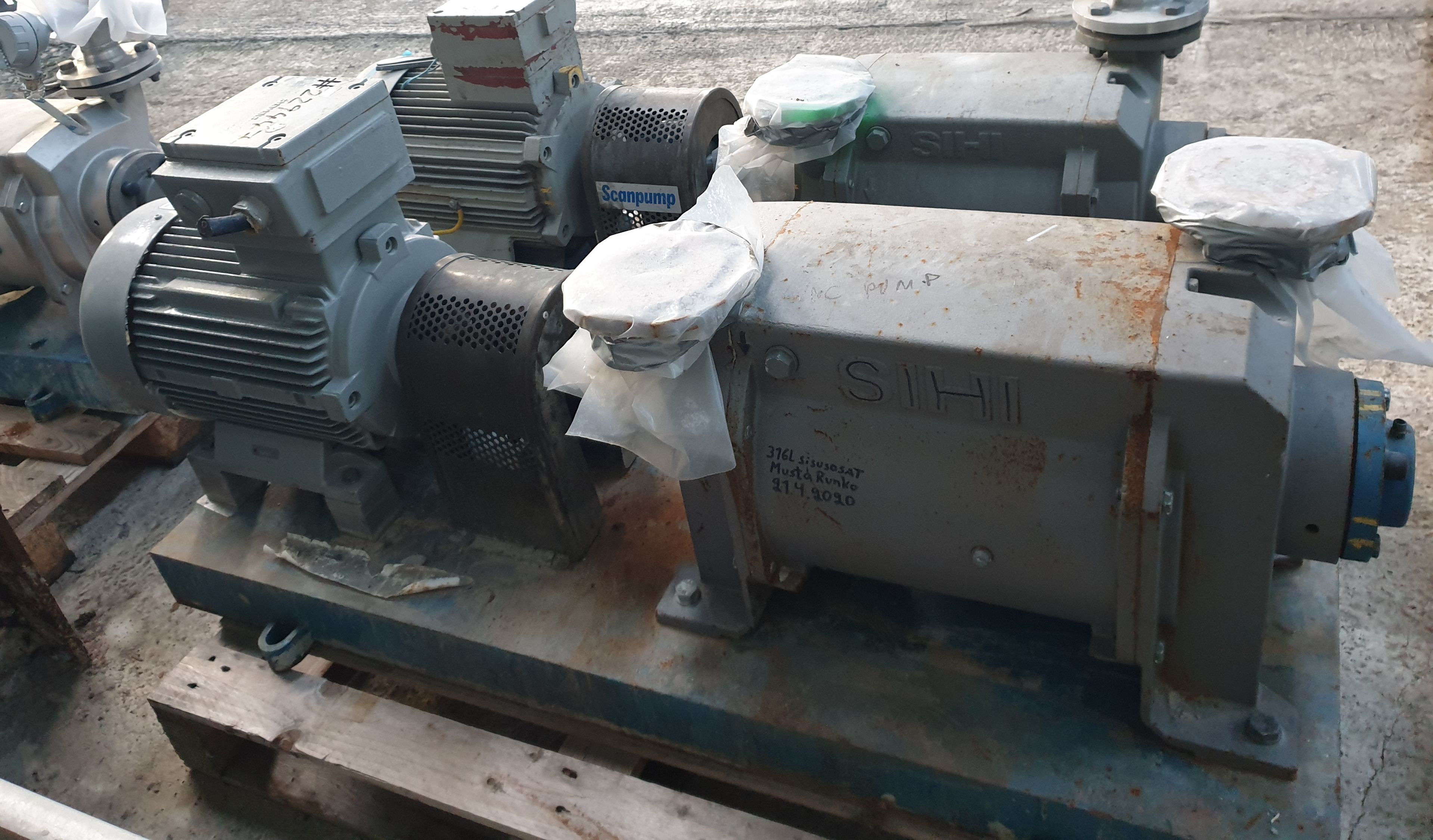 IPP# 229447, 465 m3/h (273.7 CFM)  Carbon Steel  Pump-Vacuum For Sale