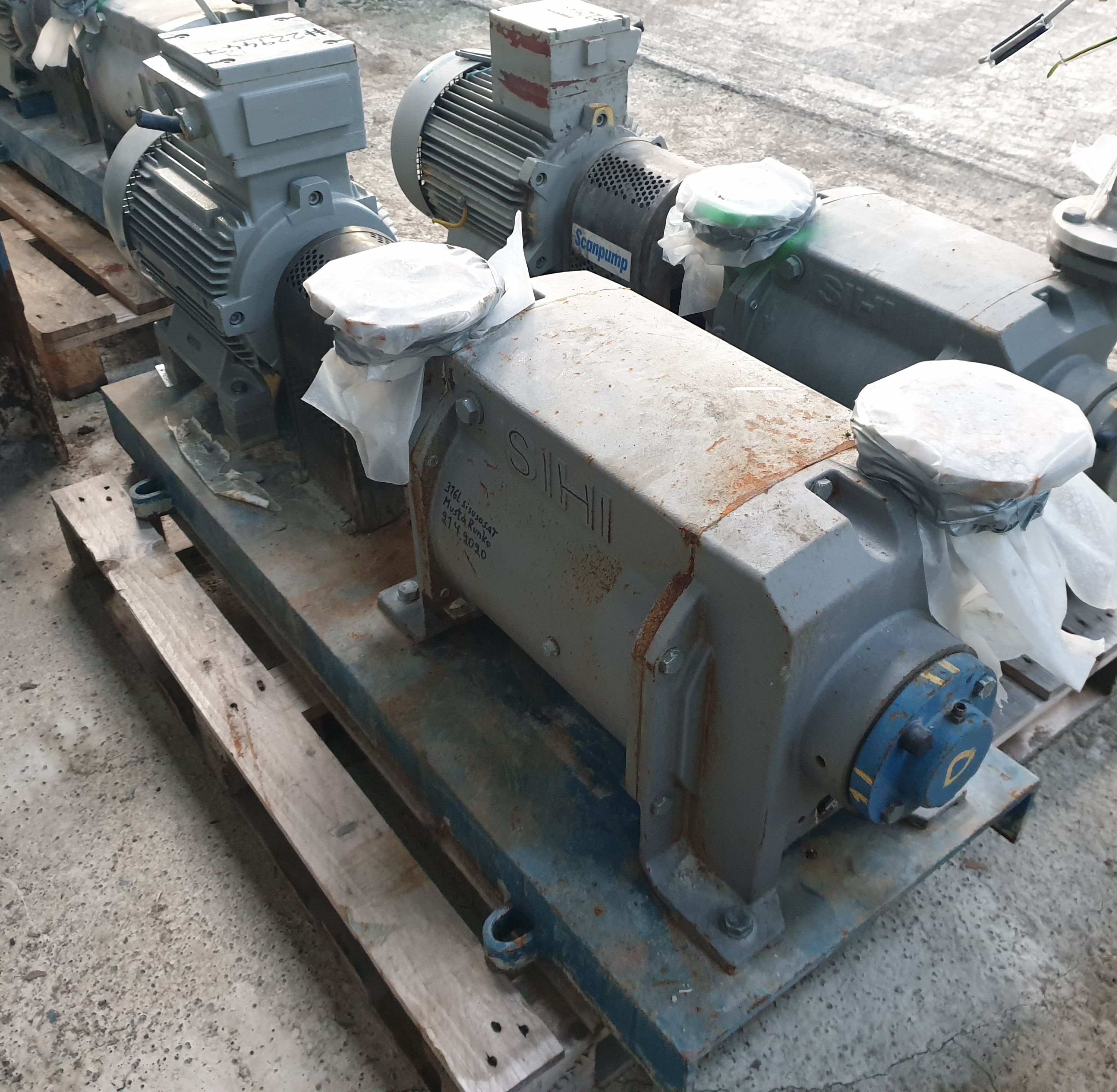 IPP# 229447, 465 m3/h (273.7 CFM)  Carbon Steel  Pump-Vacuum For Sale